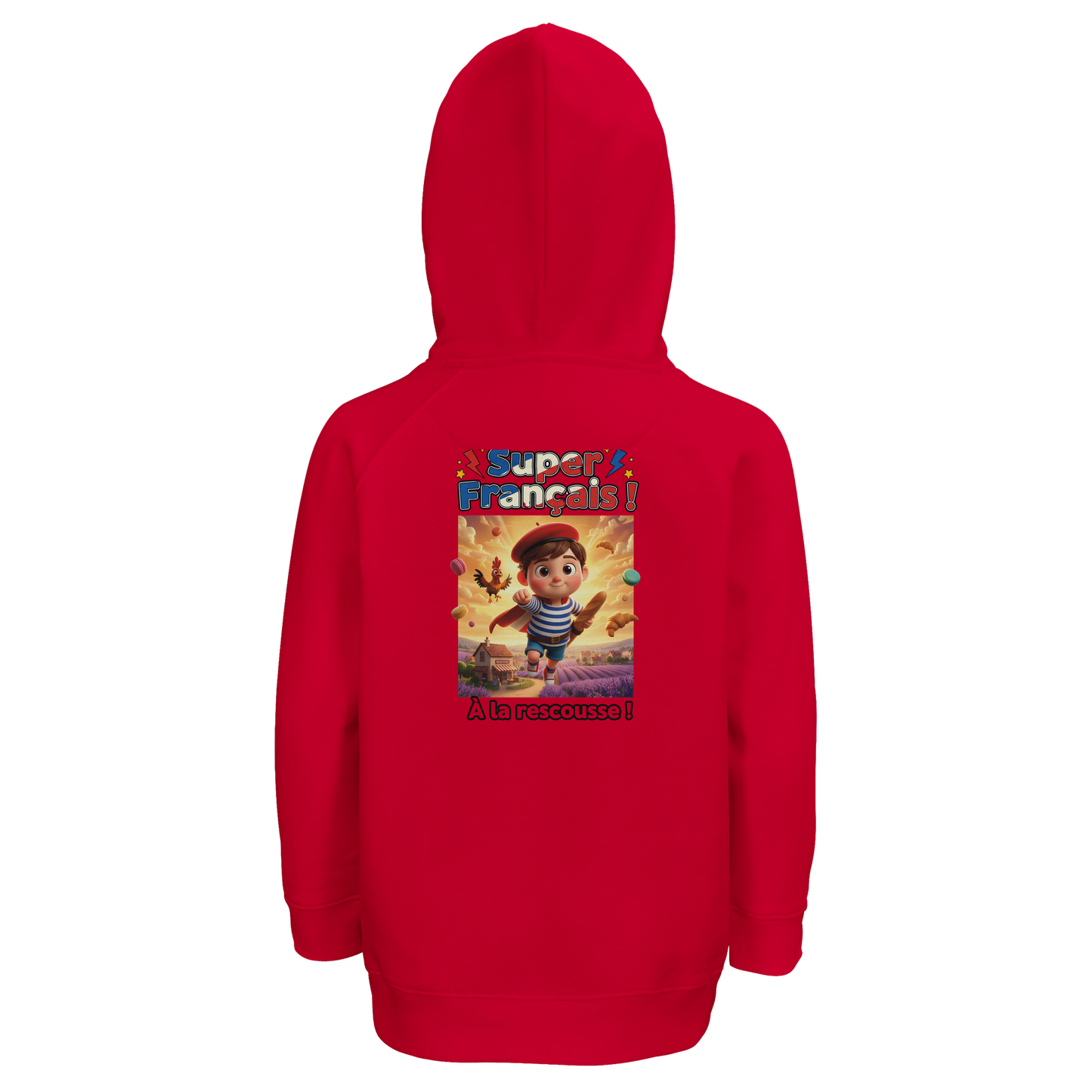 Kapuzenpullover Jungen Bio Super Français | SOL'S Stellar Kids 03576