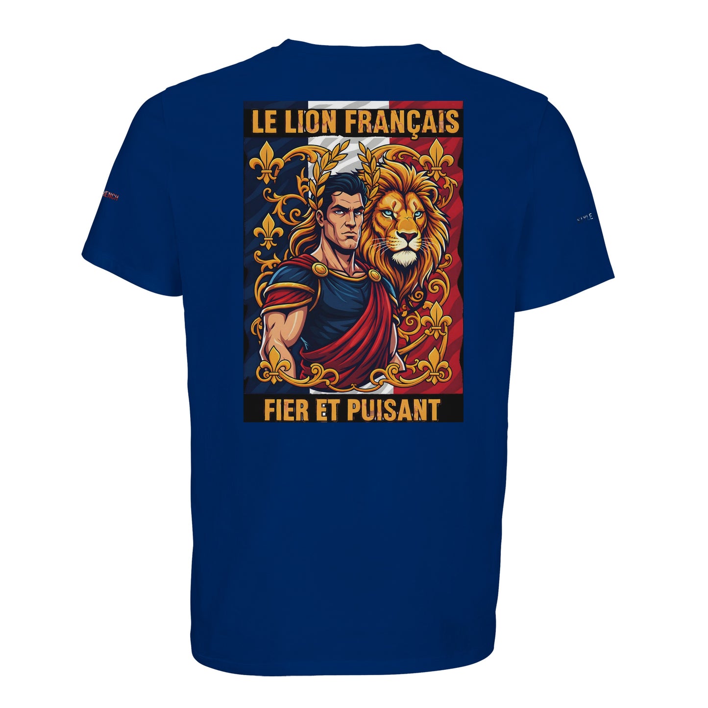 Men's T-shirt strong lion French style organic in conversion cotton | SOL'S Legend 03981