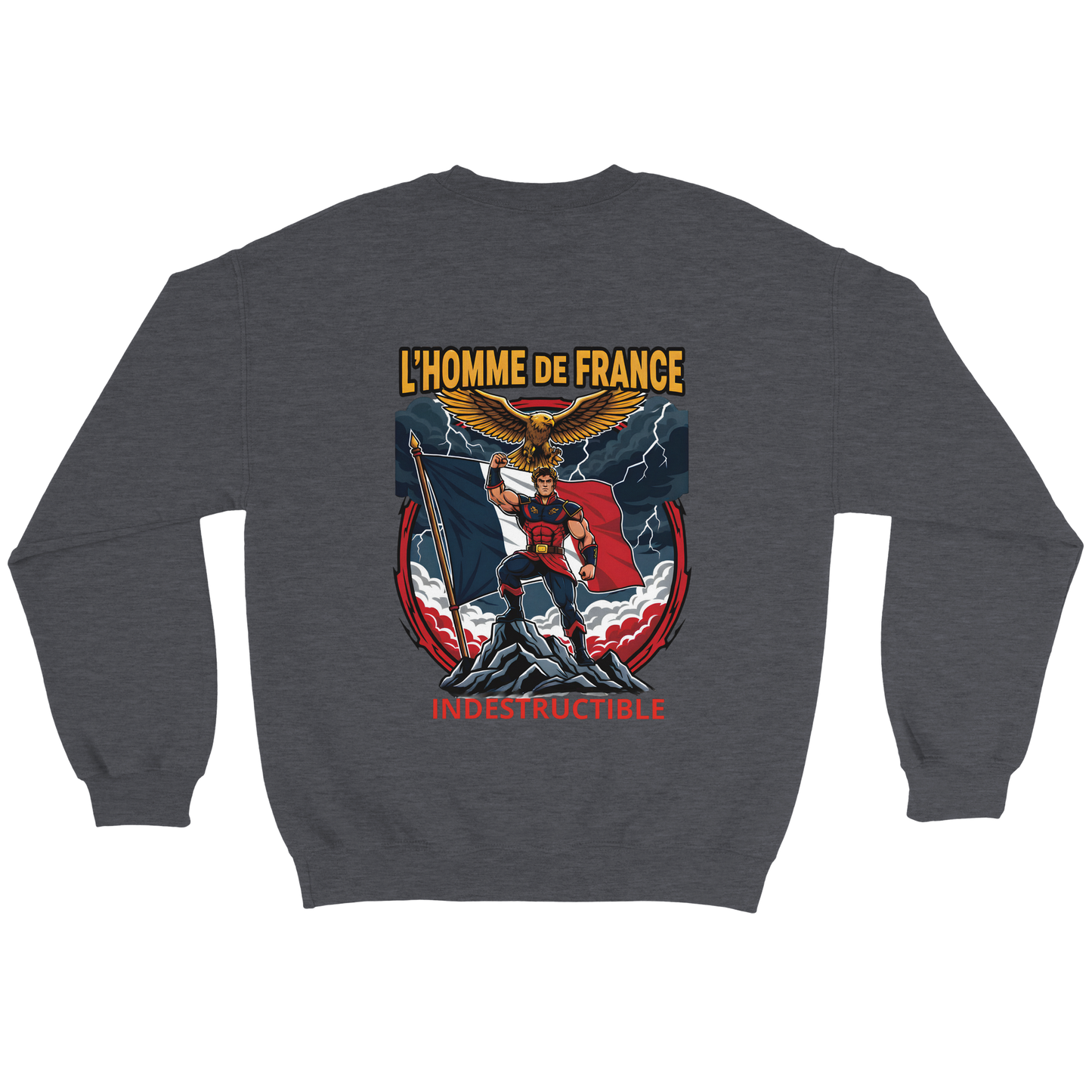 Men's French Classic Crewneck Sweatshirt | Gildan® 18000