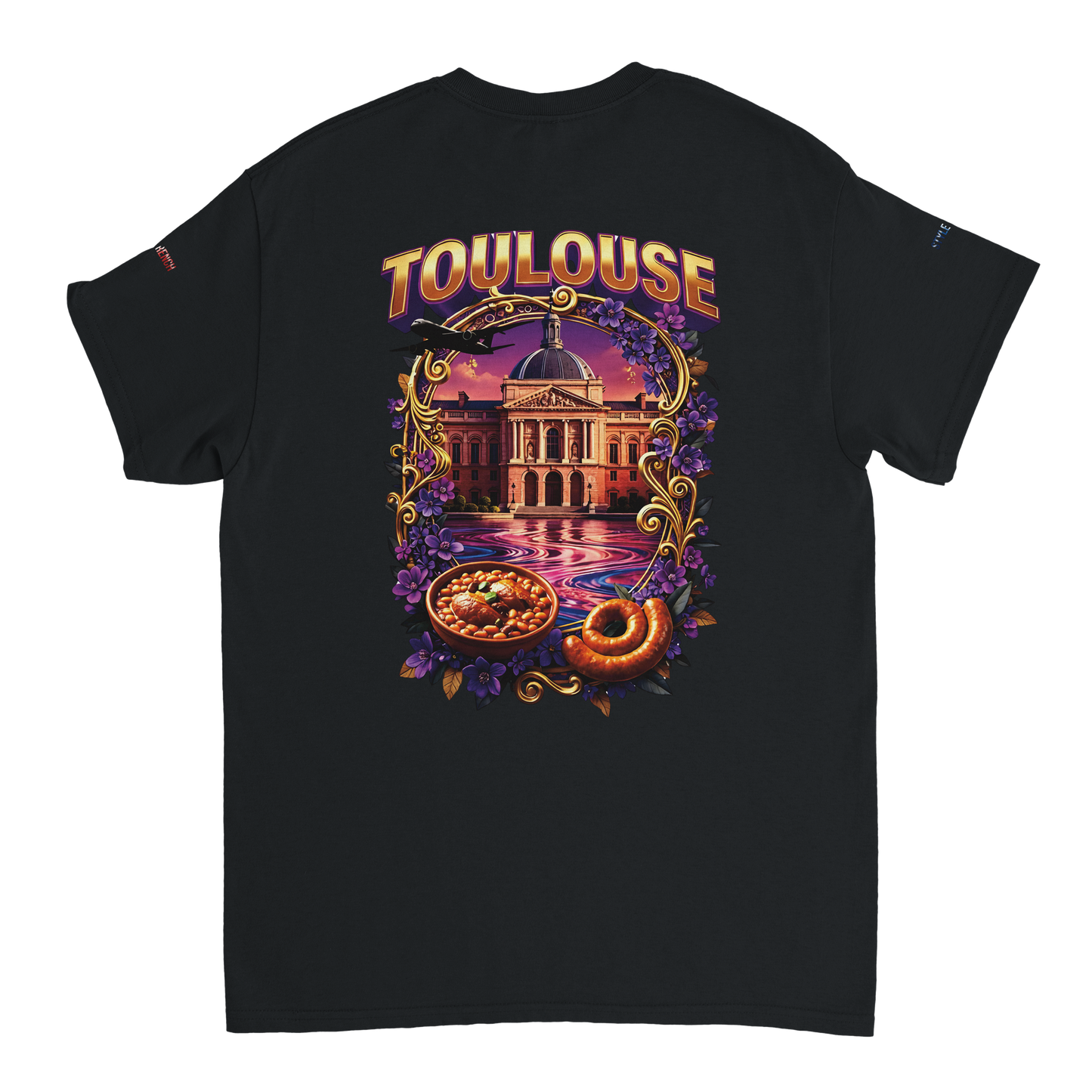 - Unisex Toulouse city of France heavy crewneck t-shirt | Gildan® 5000