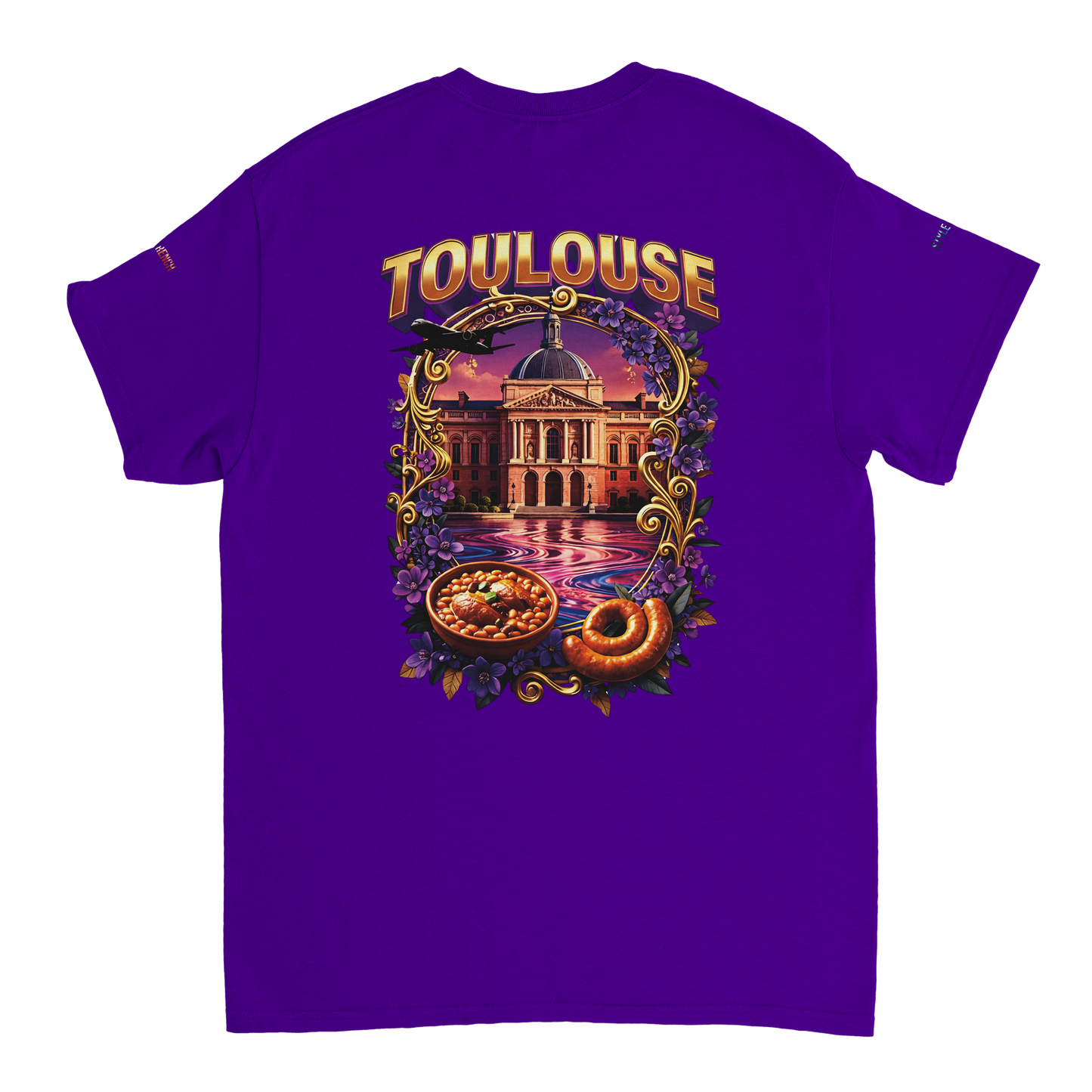- Unisex Toulouse city of France heavy crewneck t-shirt | Gildan® 5000