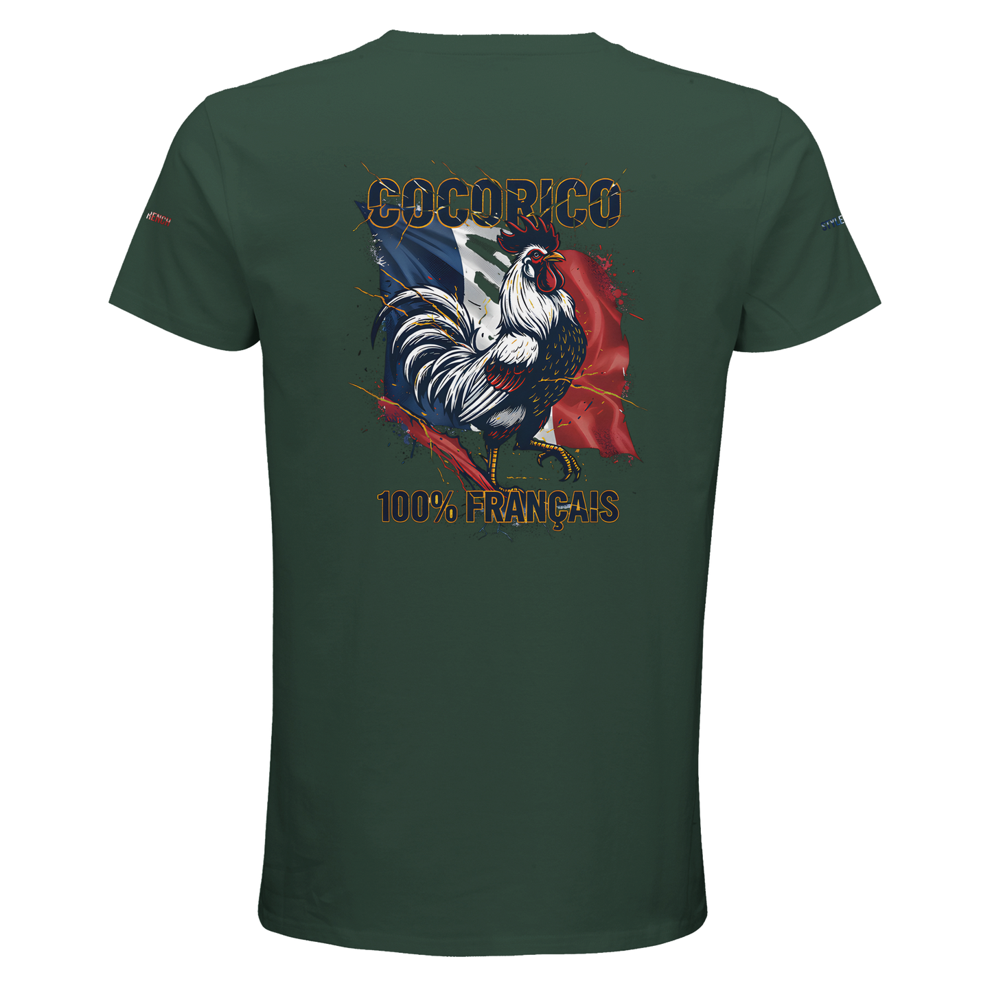 T-Shirt cocorico Herren French-Style Bio, tailliert | SOL'S Pioneer Men 03565