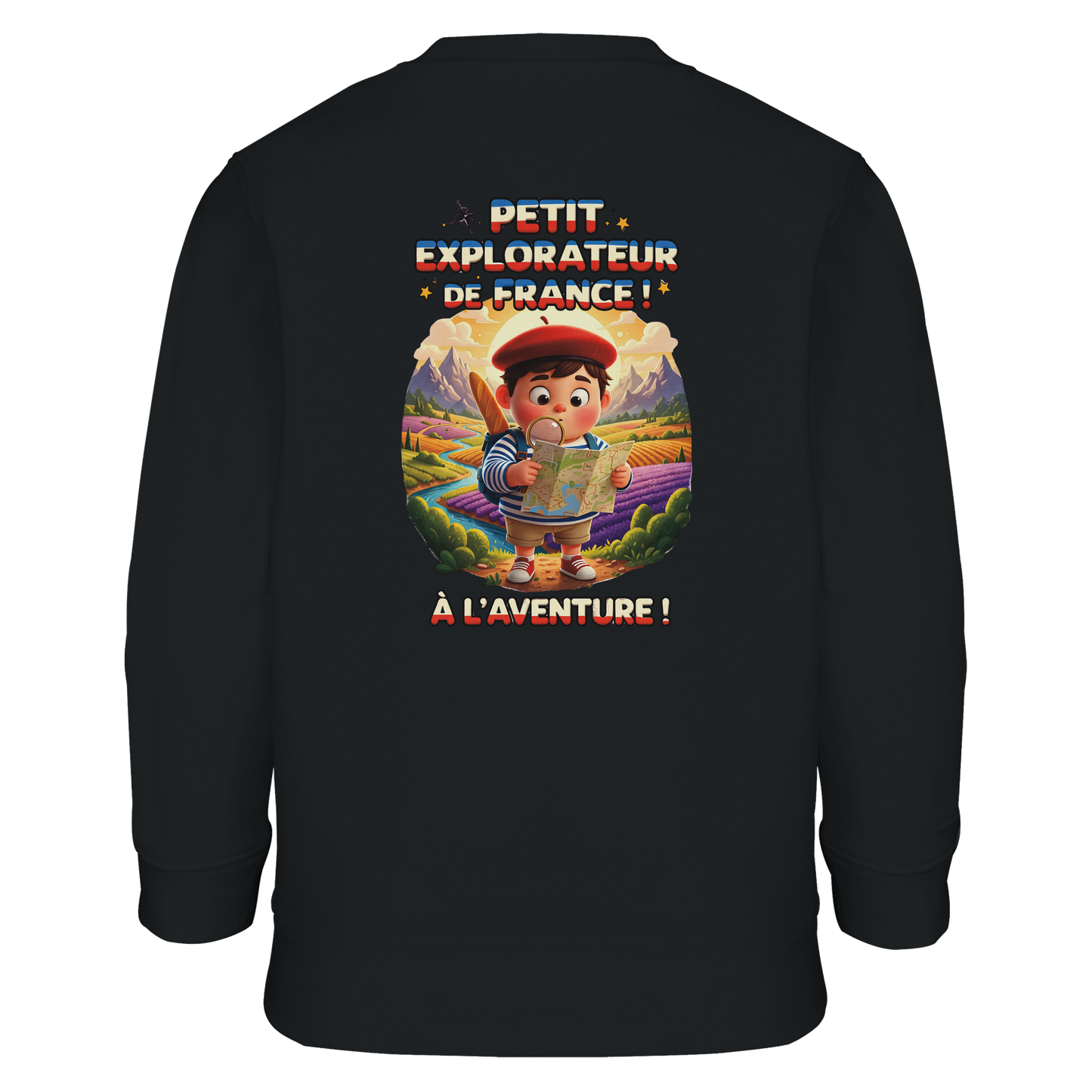 Boy's Little Explorer sweatshirt, French style, recycled blend | SOL'S Columbia Kids 04239