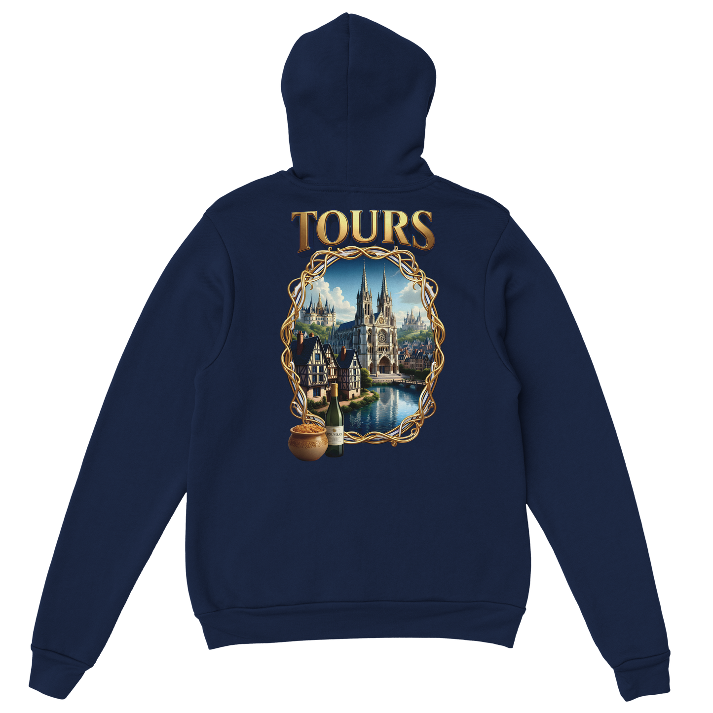 Unisex Tours city of France classic hoodie | Gildan® 18500