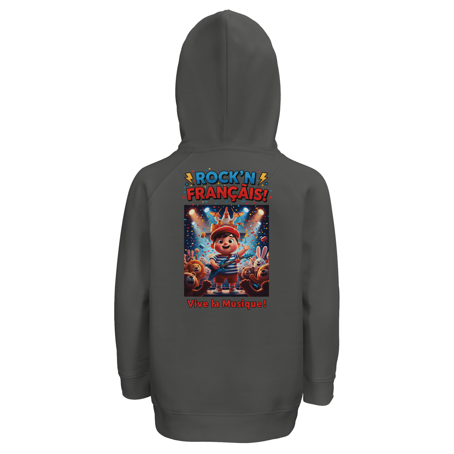 Hoodie für Jungen "rock'n français" bio | SOL'S Stellar Kids 03576