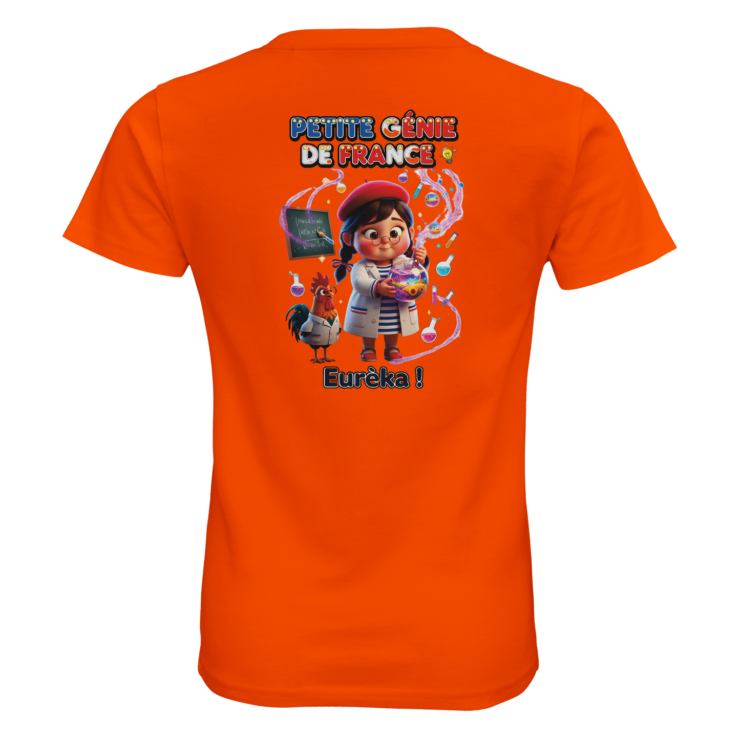 T-Shirt Mädchen „Kleines Genie aus Frankreich“ Bio | SOL'S Pioneer Kids 03578
