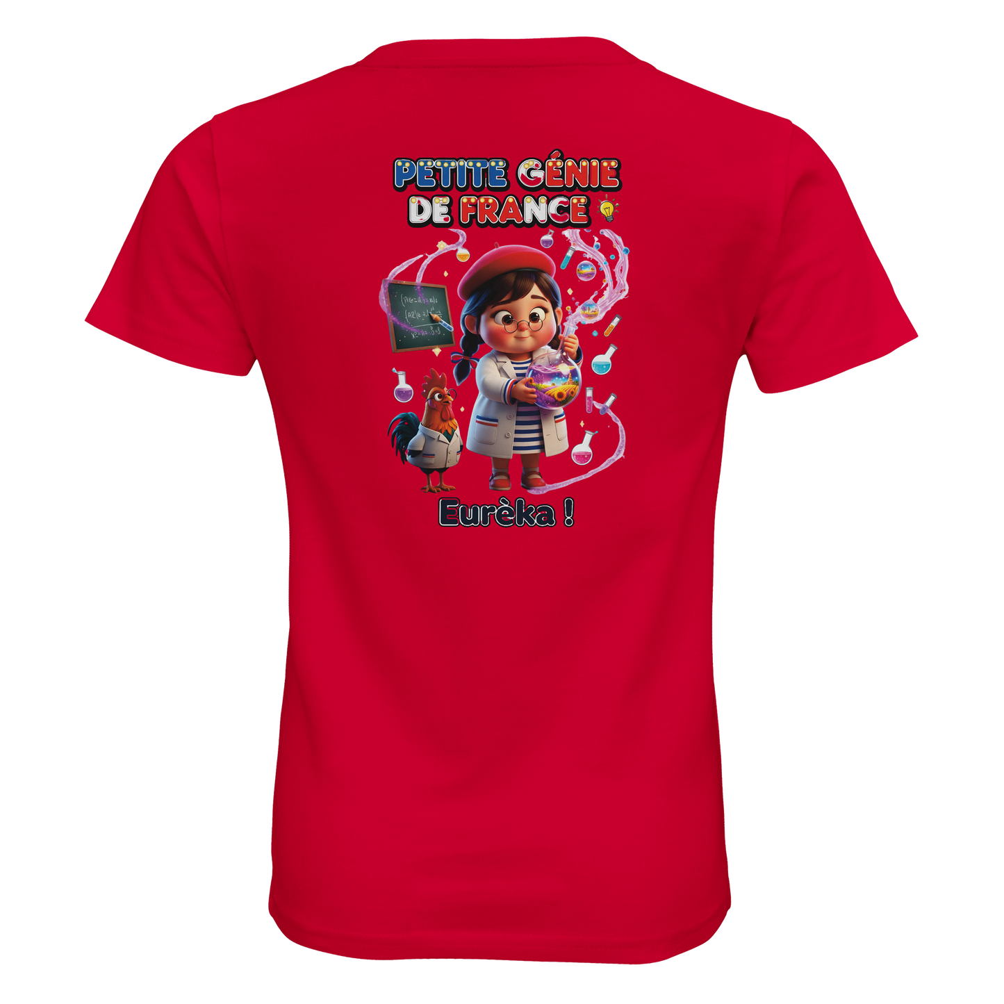 T-Shirt Mädchen „Kleines Genie aus Frankreich“ Bio | SOL'S Pioneer Kids 03578