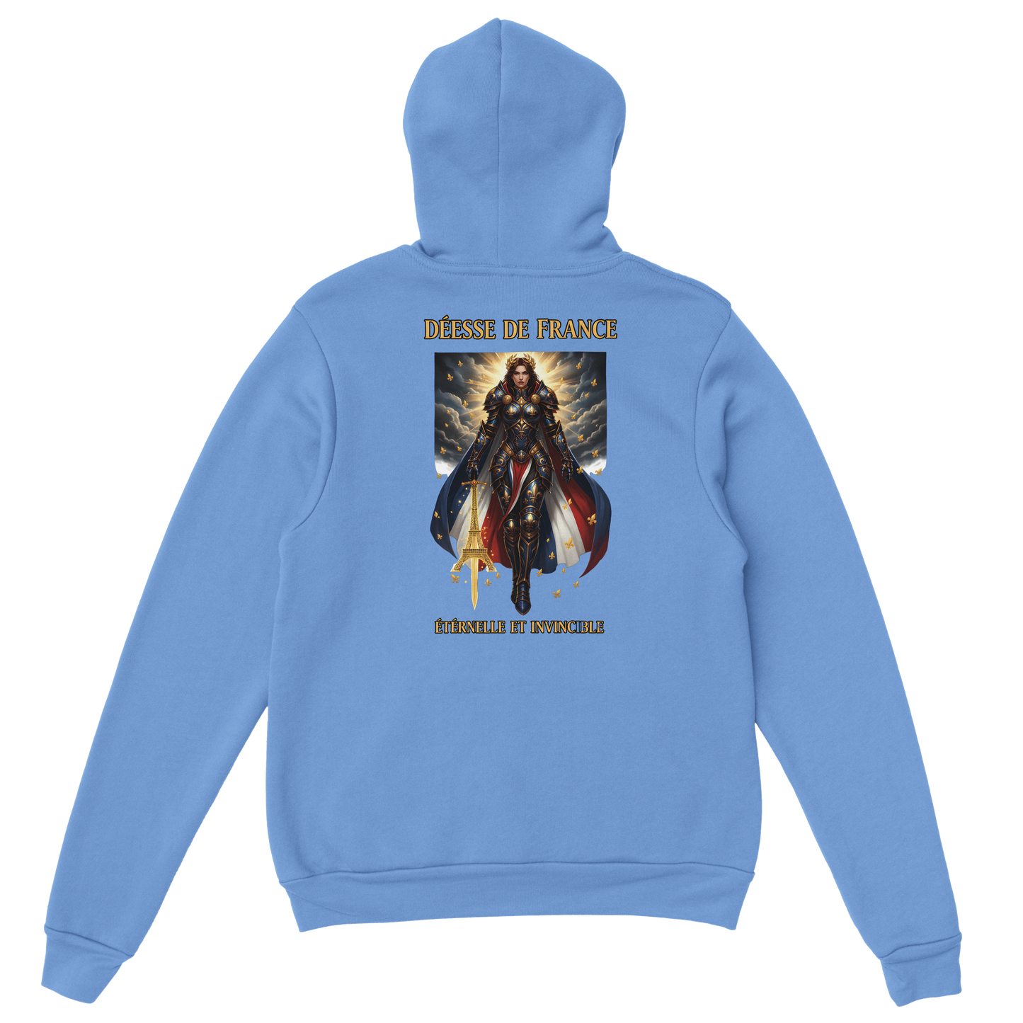Damen-Kapuzenpullover „French Goddess“ im klassischen French-Stil | Gildan® 18500