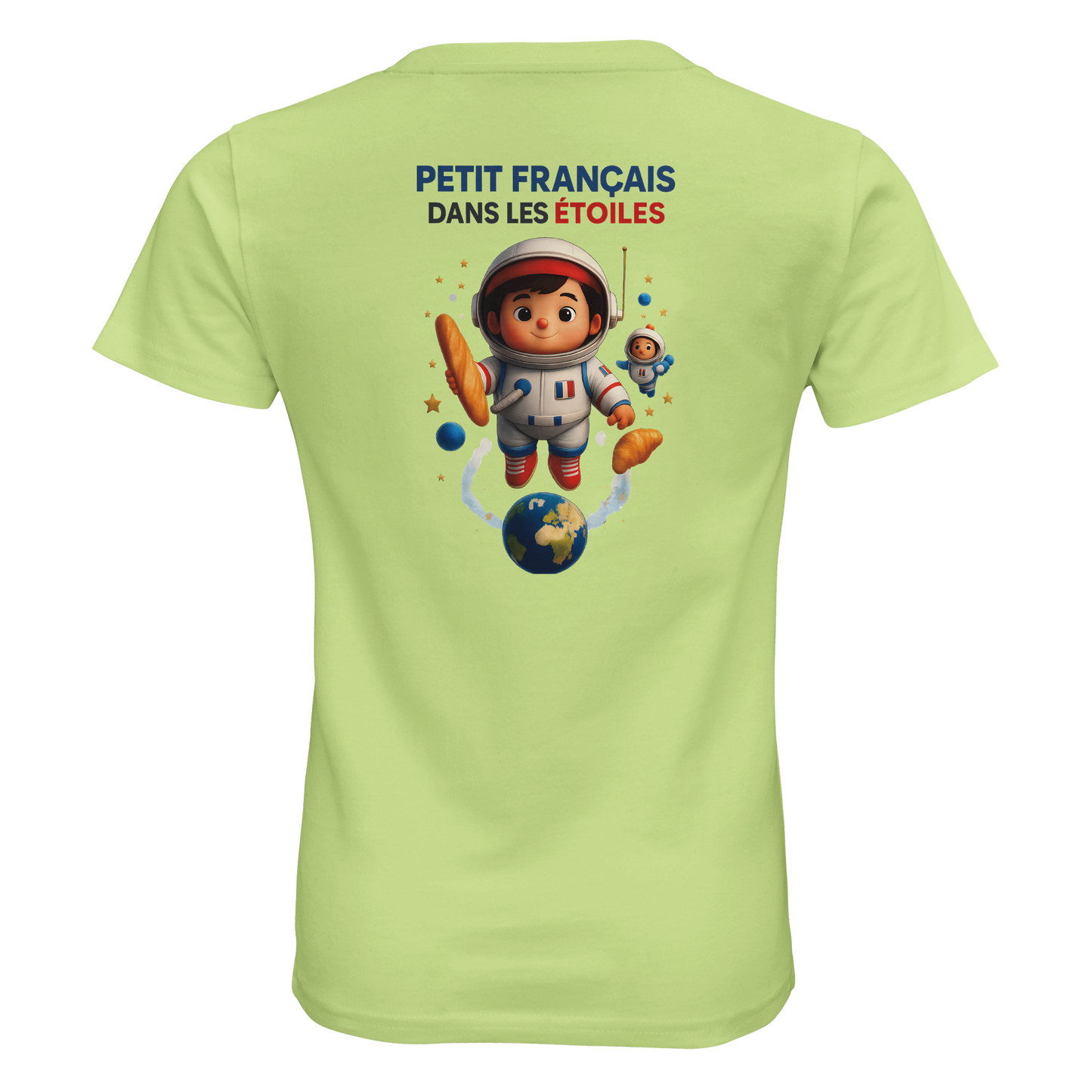 Jungen-Sweatshirt kleiner Franzose in den Sternen | SOL'S Columbia Kids 04239 recycelte Mischung