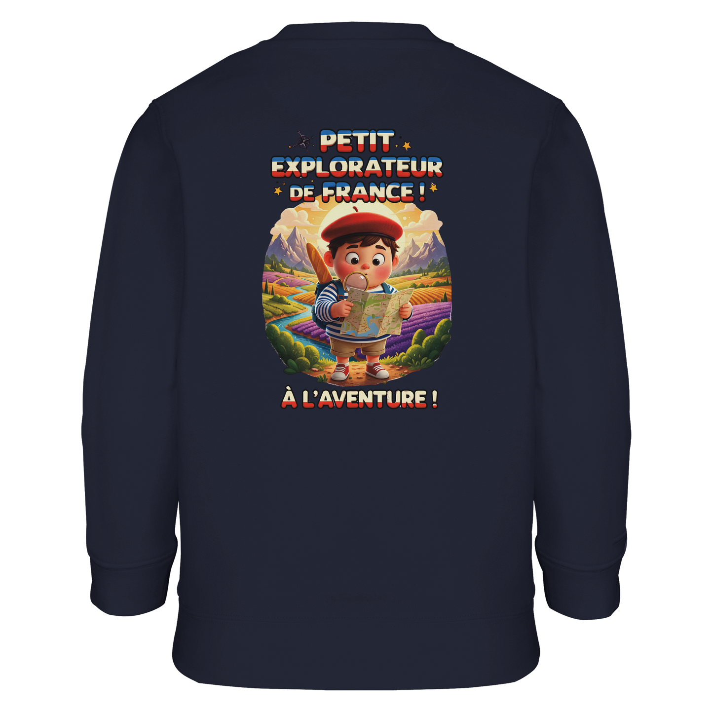 Boy's Little Explorer sweatshirt, French style, recycled blend | SOL'S Columbia Kids 04239