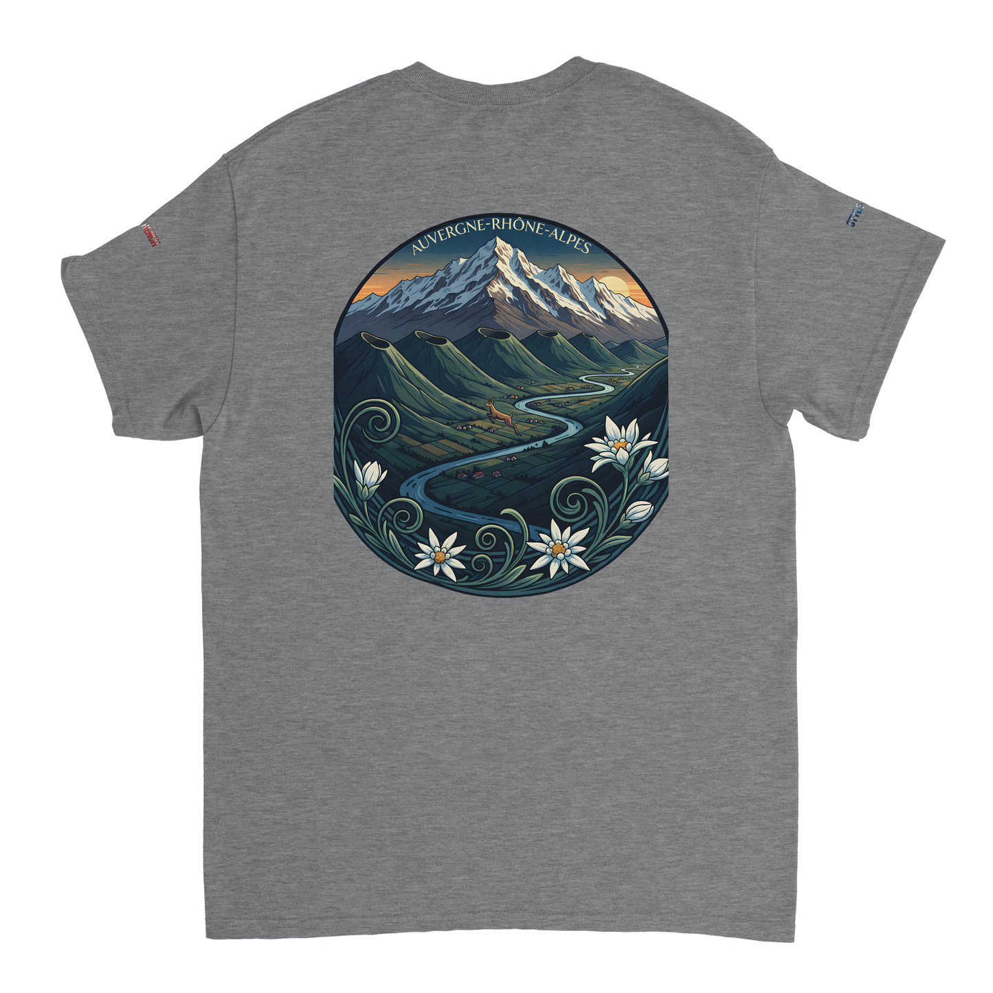 Auvergne-Rhône-Alpes Unisex Heavy Cotton T-Shirt | Gildan® 5000