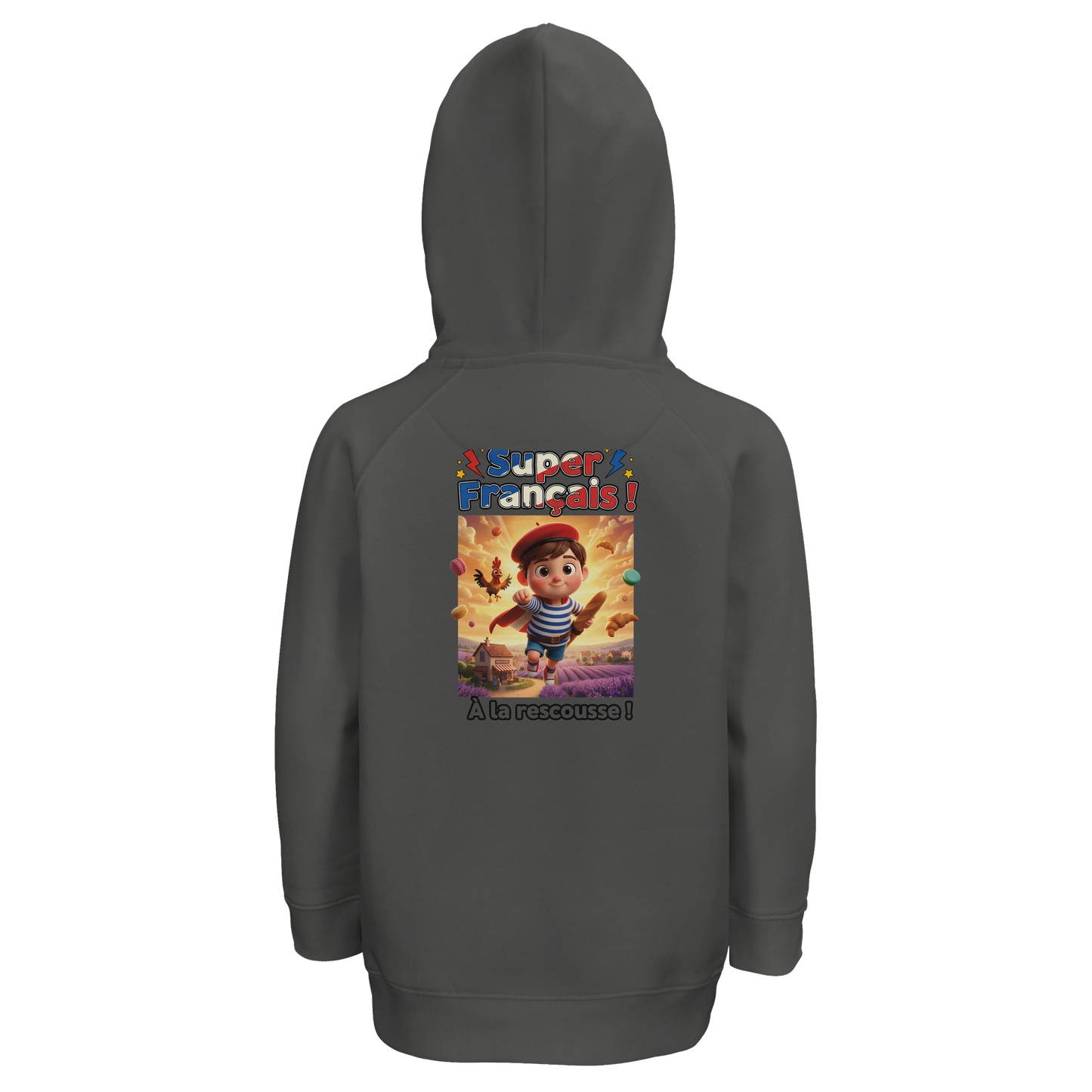 Kapuzenpullover Jungen Bio Super Français | SOL'S Stellar Kids 03576