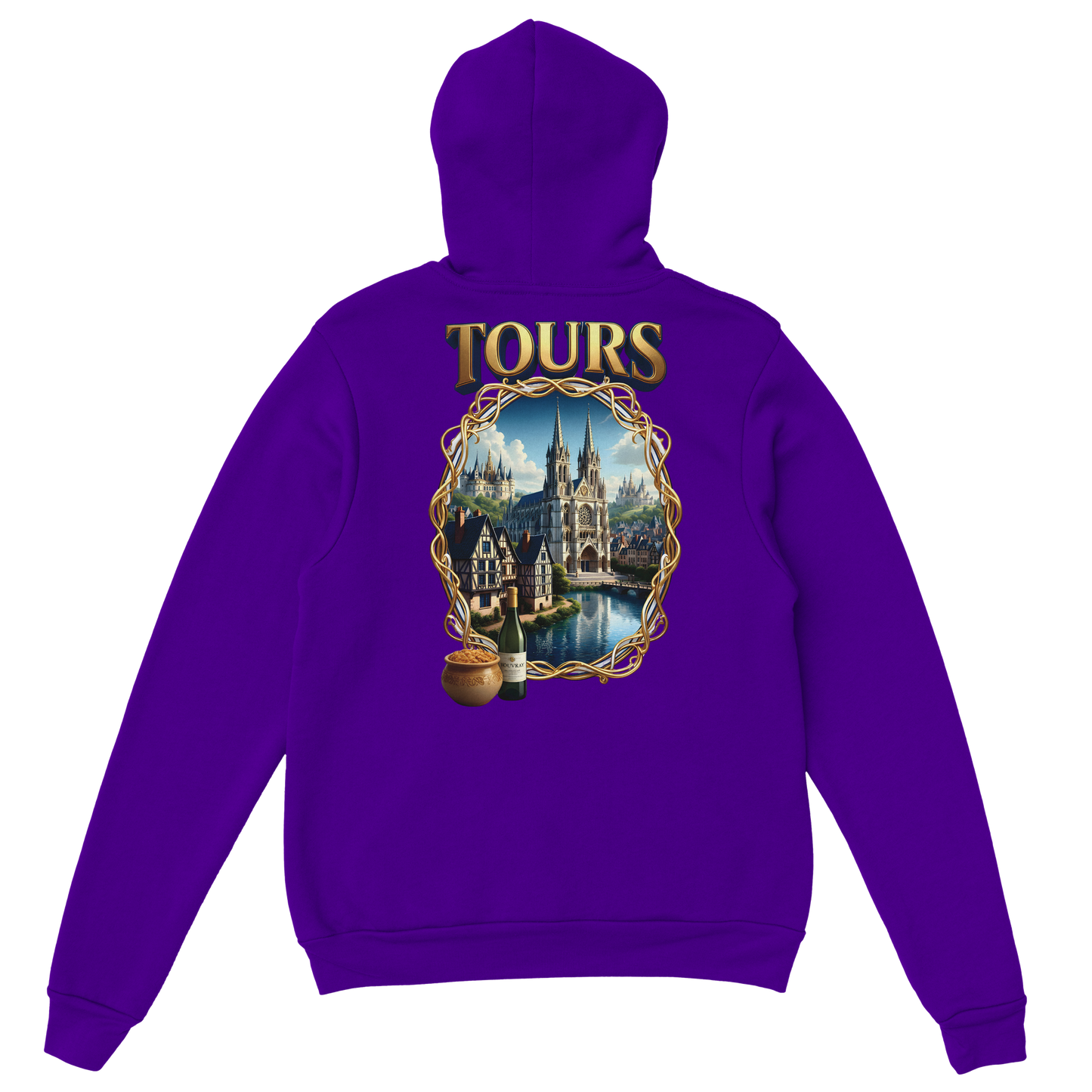 Unisex Tours city of France classic hoodie | Gildan® 18500