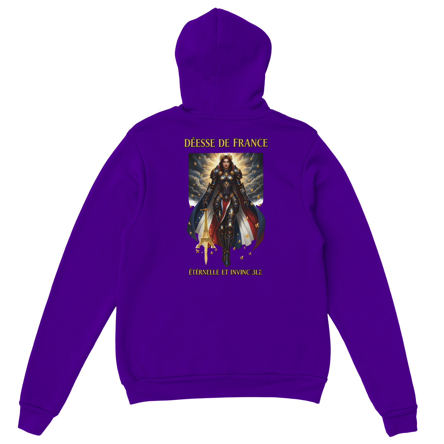 Damen-Kapuzenpullover „French Goddess“ im klassischen French-Stil | Gildan® 18500