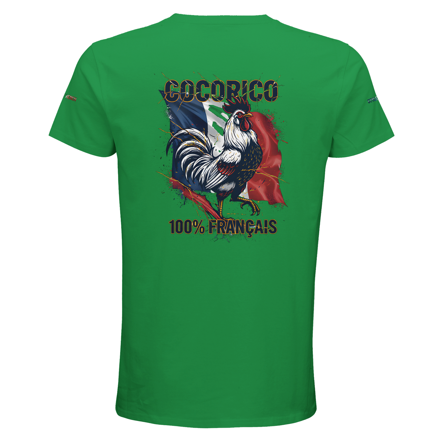 T-Shirt cocorico Herren French-Style Bio, tailliert | SOL'S Pioneer Men 03565
