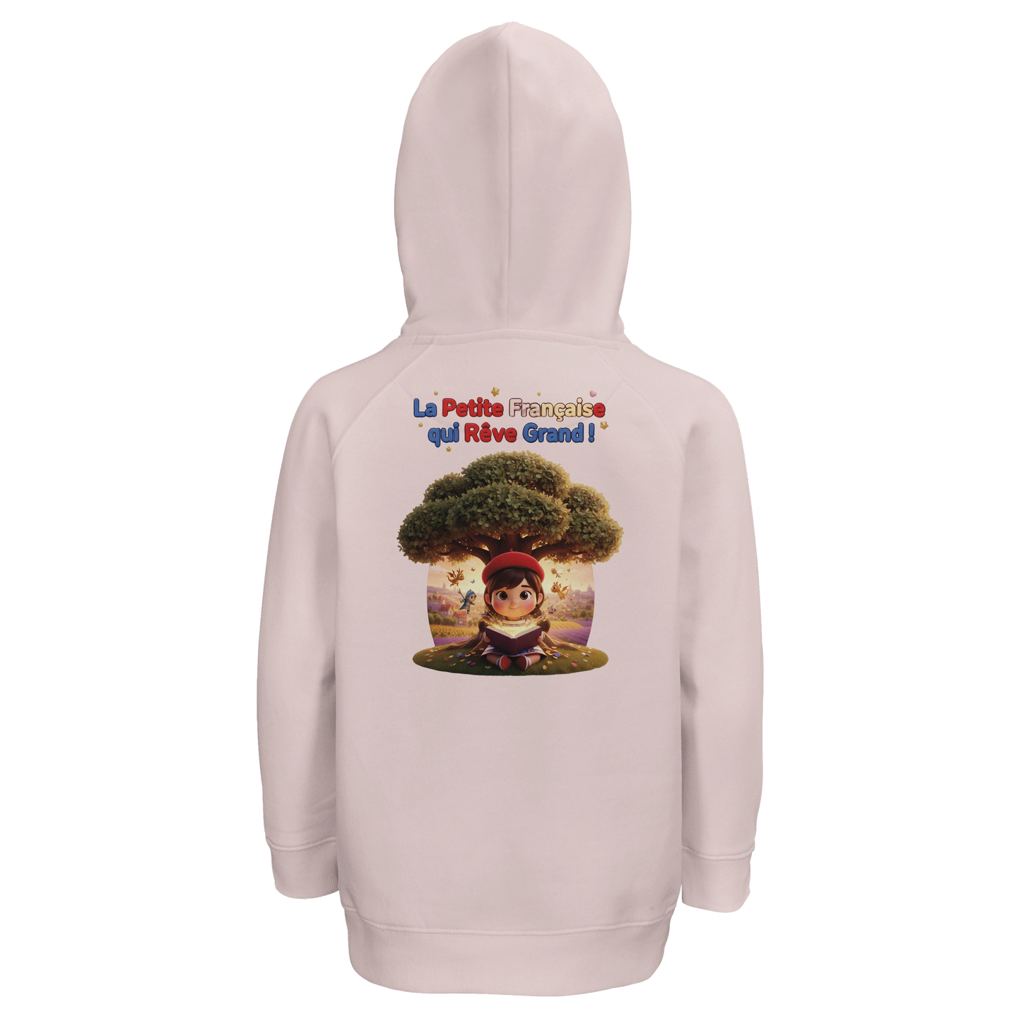 Mädchen-Hoodie französischer Stil „la petite française qui rêve grand“ bio | SOL'S Stellar Kids 03576
