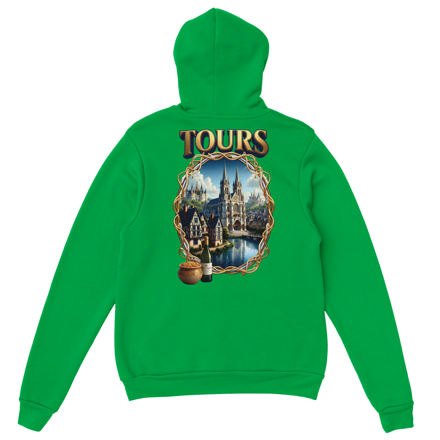 Unisex Tours city of France classic hoodie | Gildan® 18500