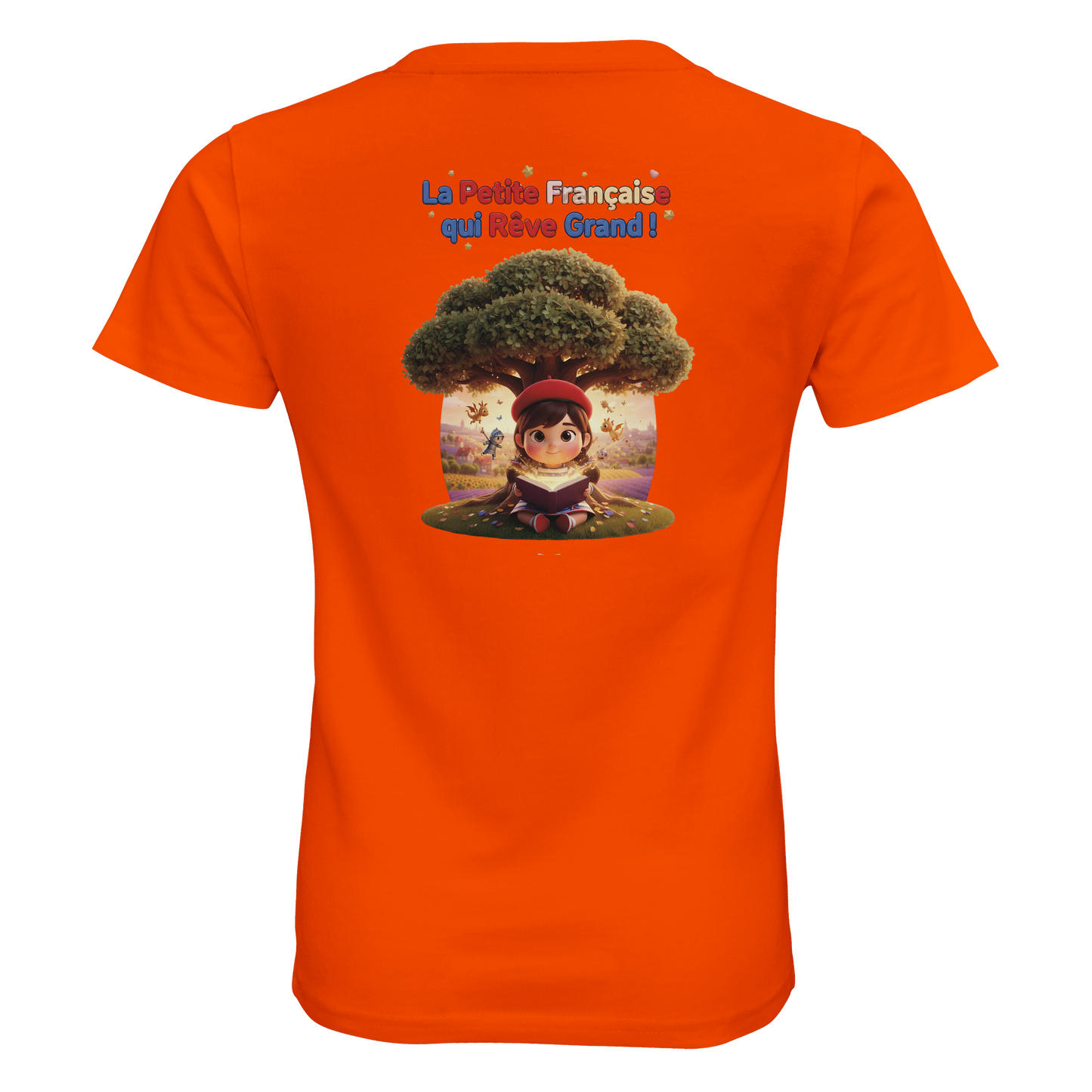 T-Shirt Mädchen French Style die kleine Französin, die groß träumt bio tailliert | SOL'S Pioneer Kids 03578