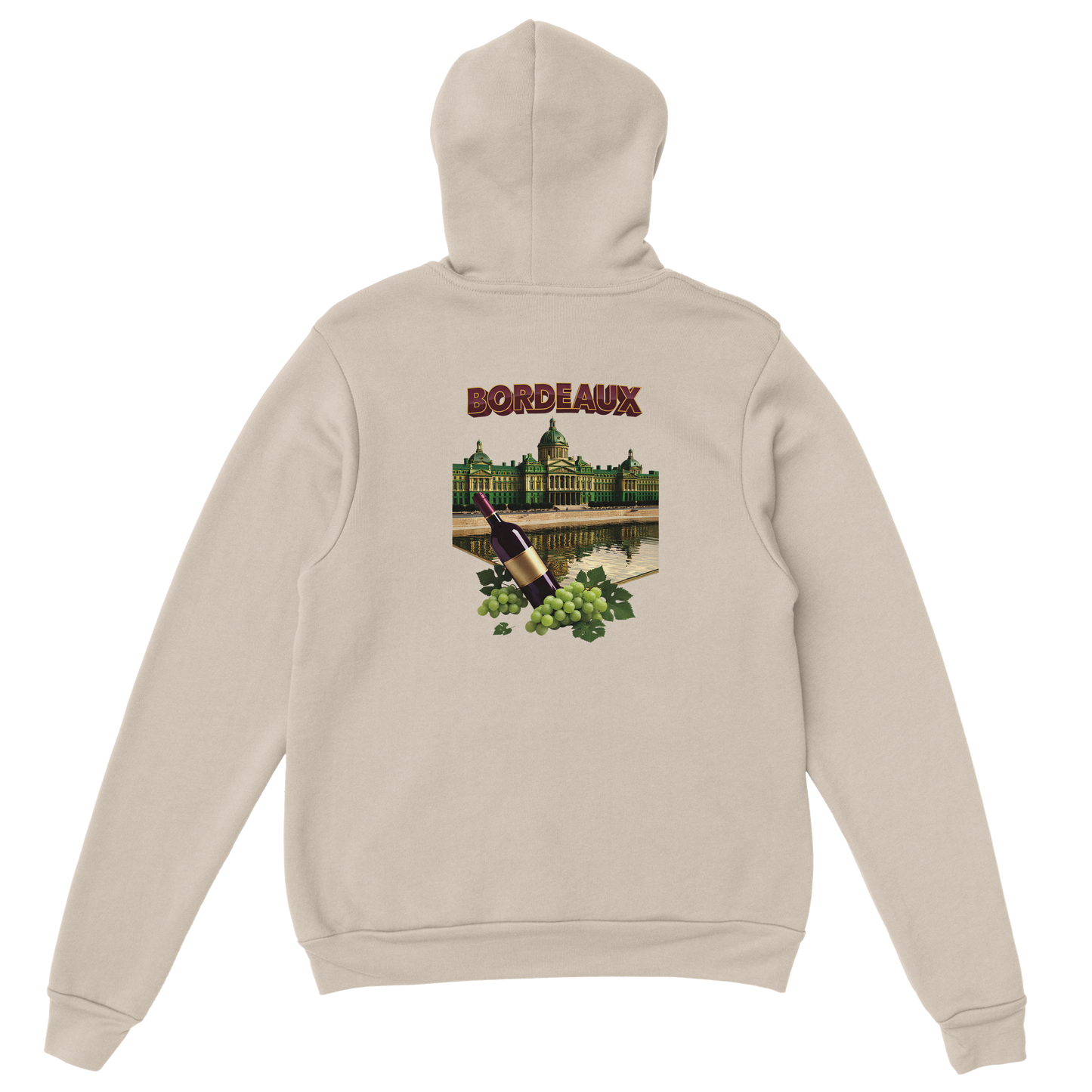 Unisex-Hoodie Bordeaux Stadt Frankreich klassisch | Gildan® 18500