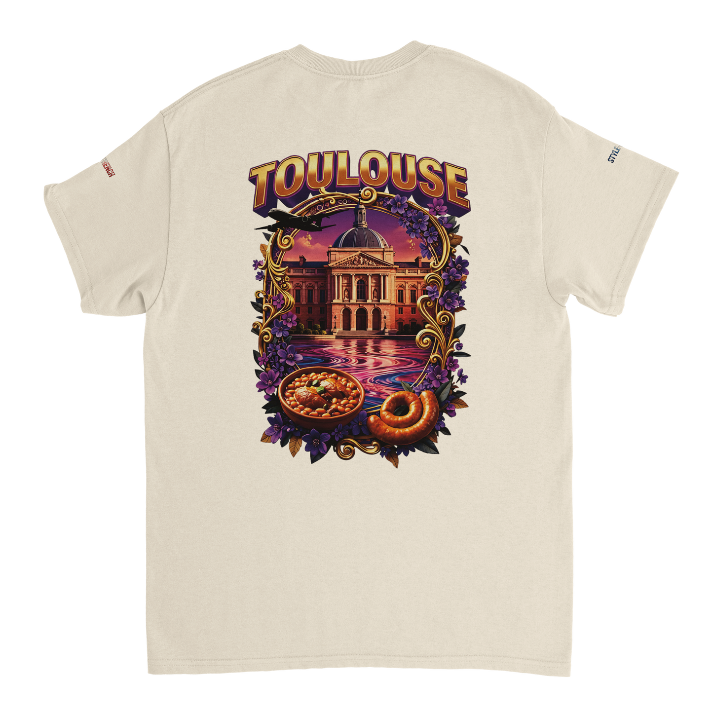 - Unisex Toulouse city of France heavy crewneck t-shirt | Gildan® 5000