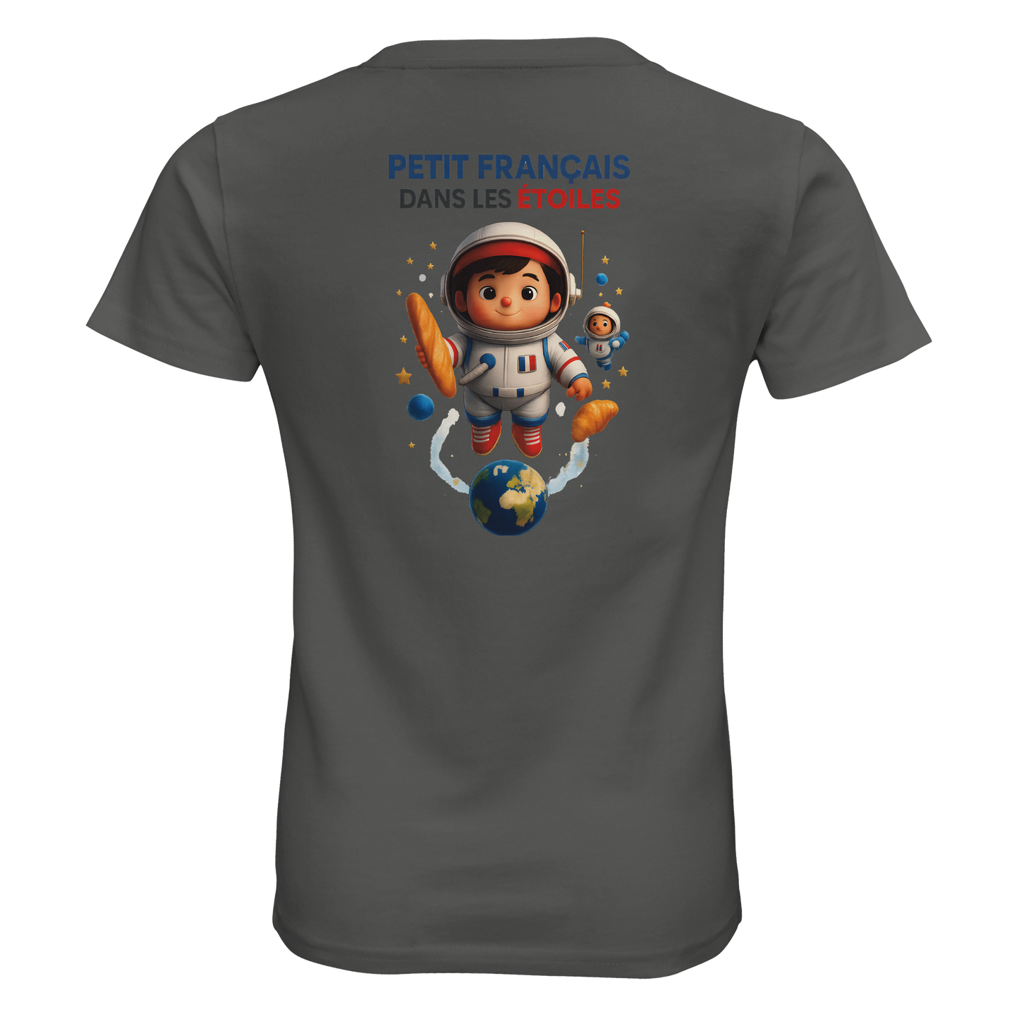 Jungen-Sweatshirt kleiner Franzose in den Sternen | SOL'S Columbia Kids 04239 recycelte Mischung