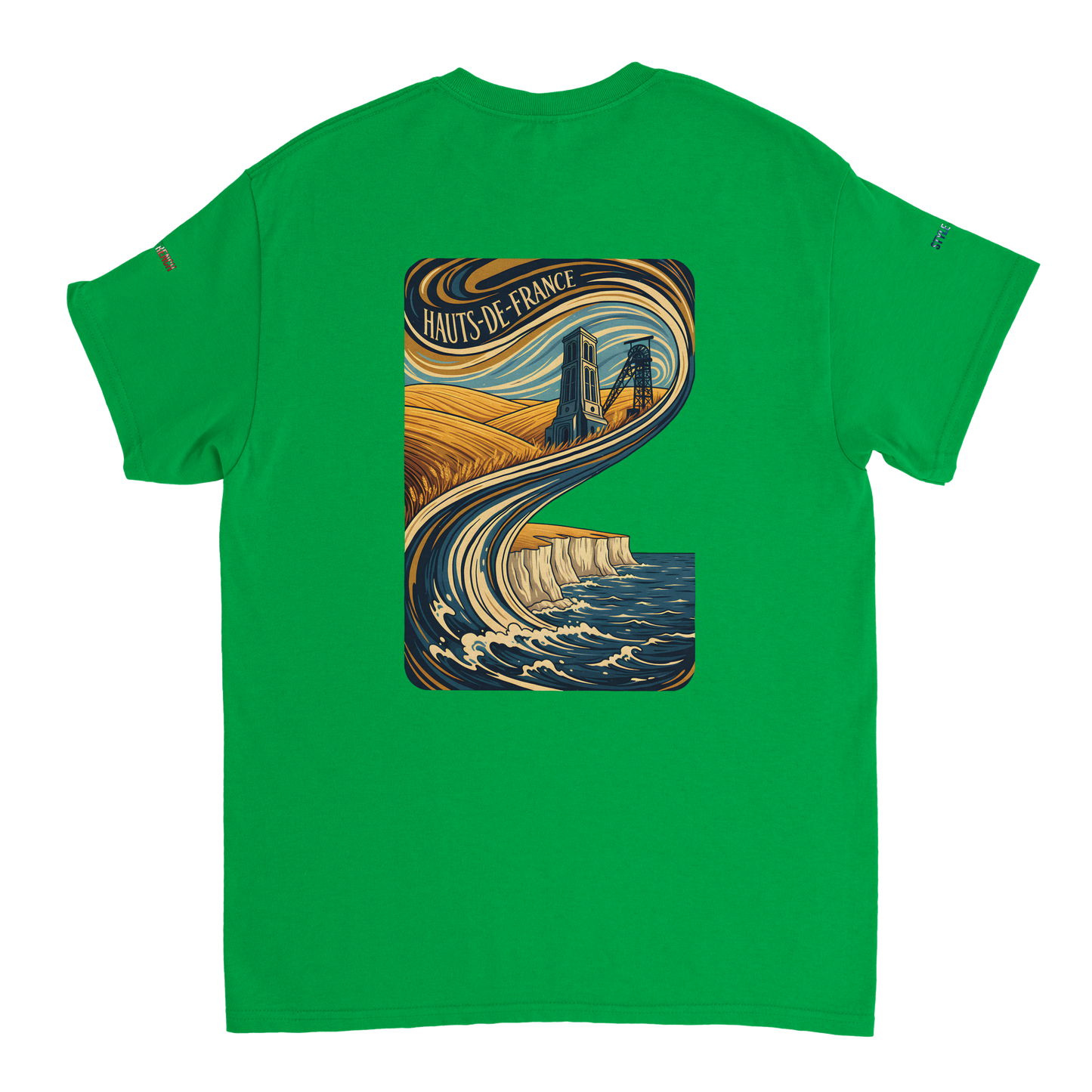 Unisex-T-Shirt Hochwertige Frankreich, dick, Rundhals | Gildan® 5000