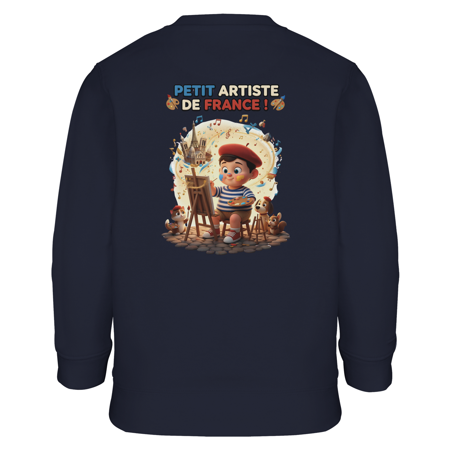Kids Sweatshirt boy little artist from France | SOL'S Columbia Kids 04239