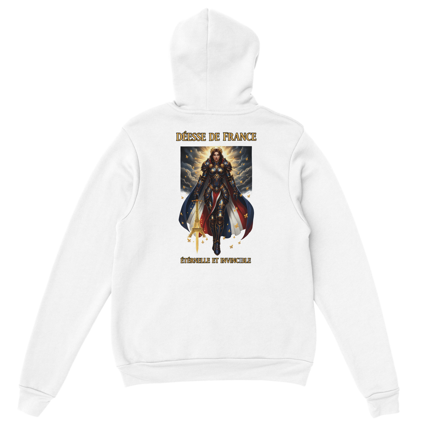 Damen-Kapuzenpullover „French Goddess“ im klassischen French-Stil | Gildan® 18500
