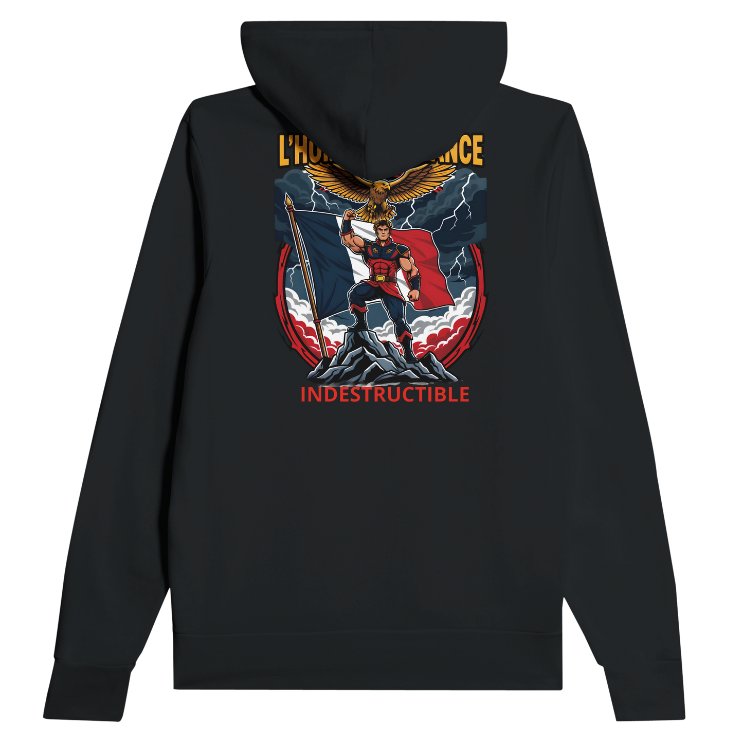 - Men's Hoodie from France - French Style | Bella + Canvas 3719