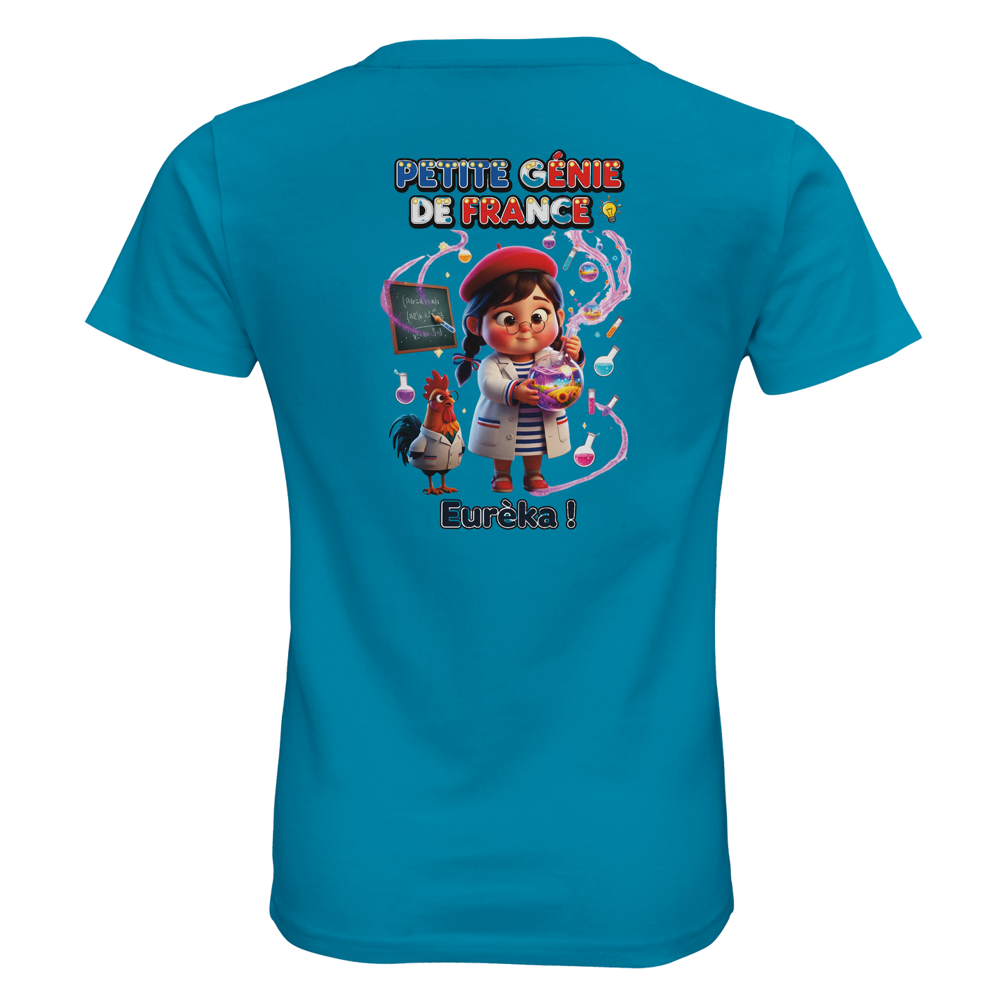 T-Shirt Mädchen „Kleines Genie aus Frankreich“ Bio | SOL'S Pioneer Kids 03578