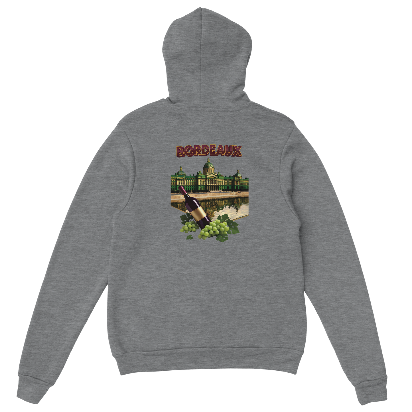 Unisex-Hoodie Bordeaux Stadt Frankreich klassisch | Gildan® 18500