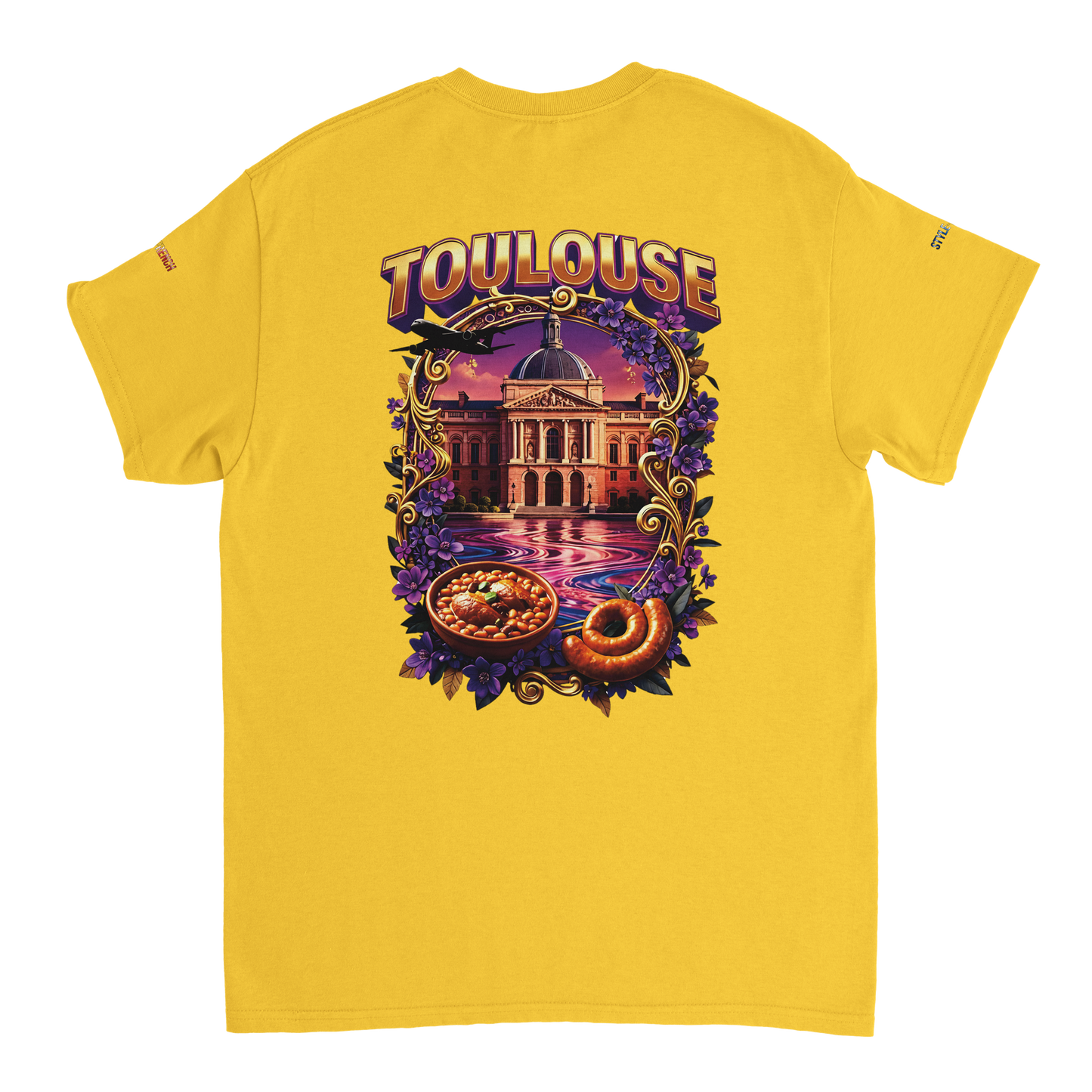 - Unisex Toulouse city of France heavy crewneck t-shirt | Gildan® 5000