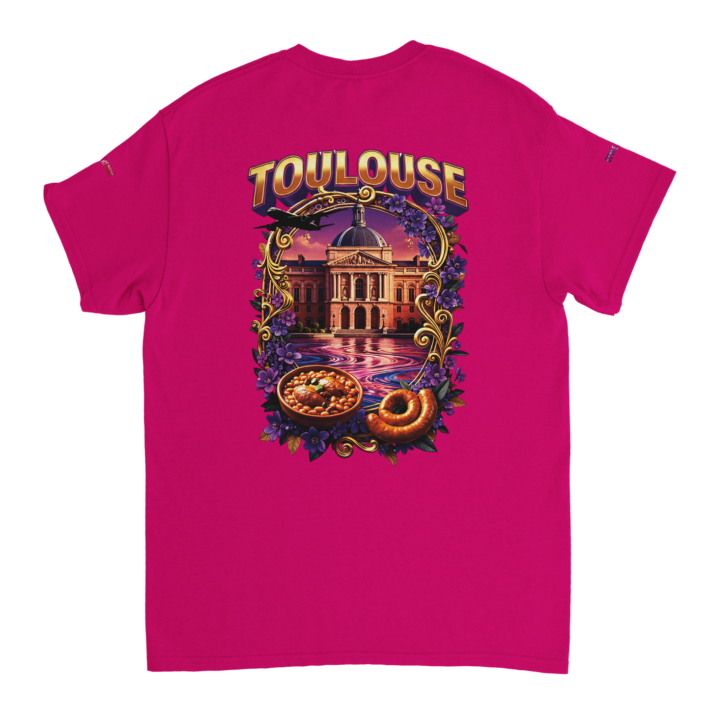 - Unisex Toulouse city of France heavy crewneck t-shirt | Gildan® 5000