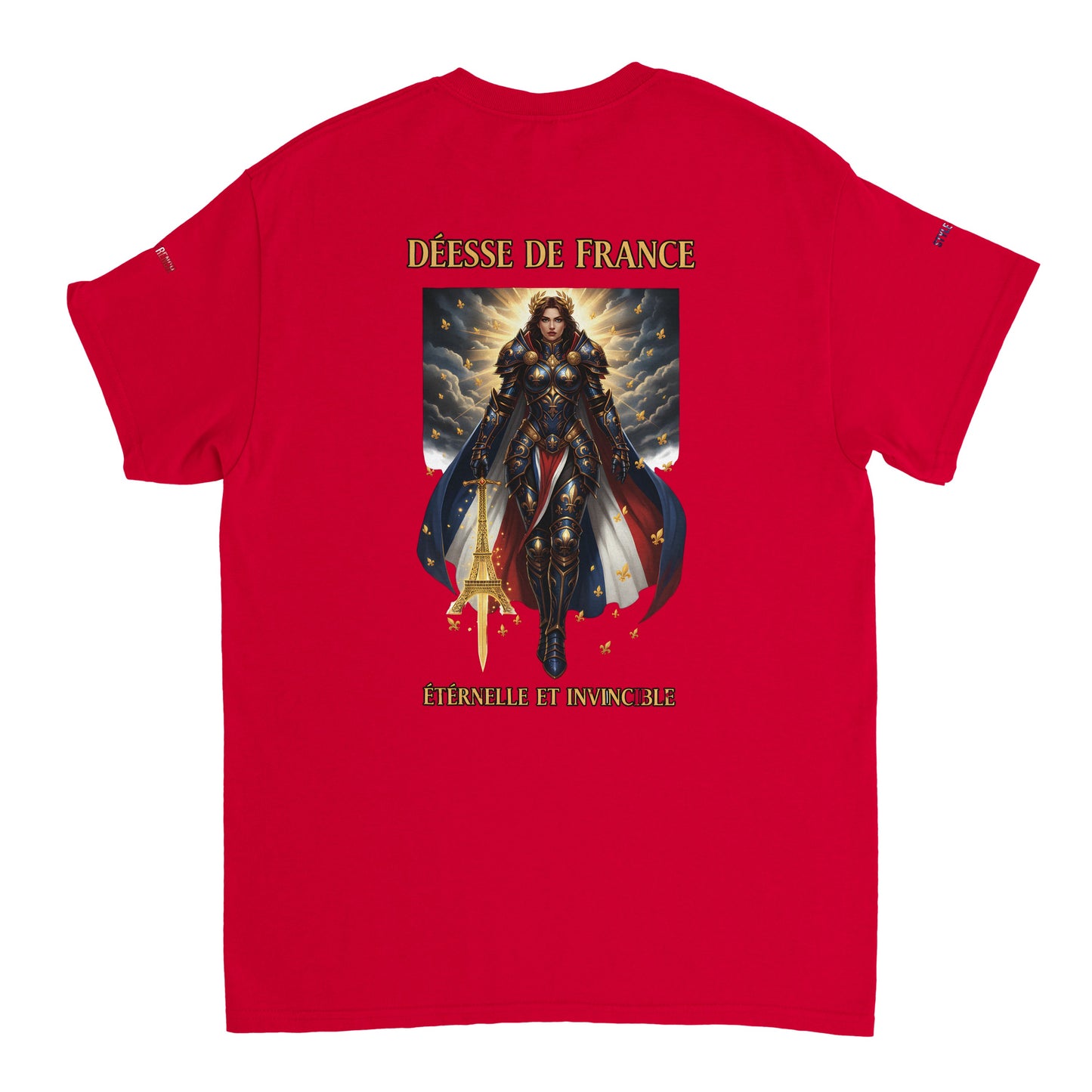 Women's Goddess of France Thick Crewneck T-Shirt | Gildan® 5000