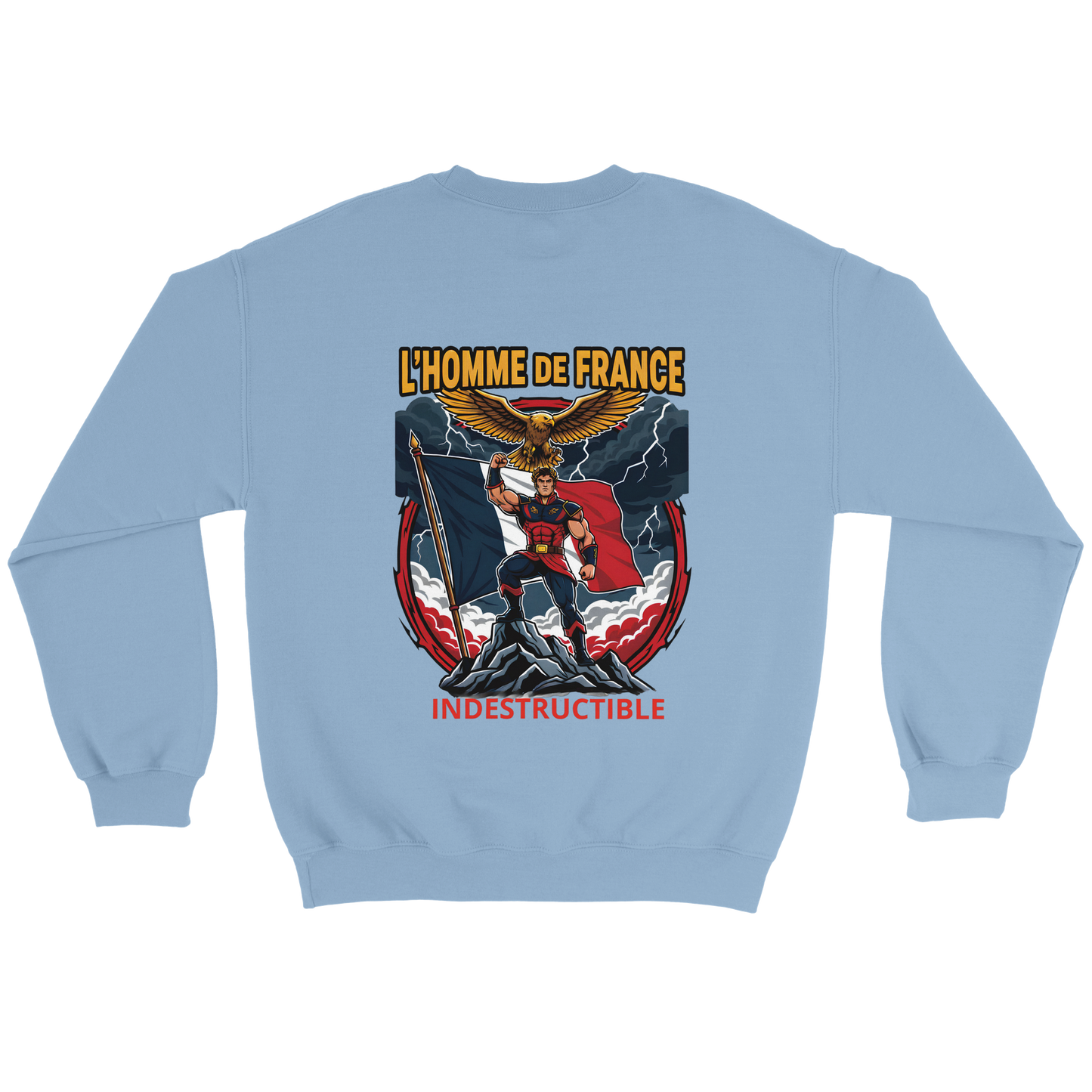 Men's French Classic Crewneck Sweatshirt | Gildan® 18000