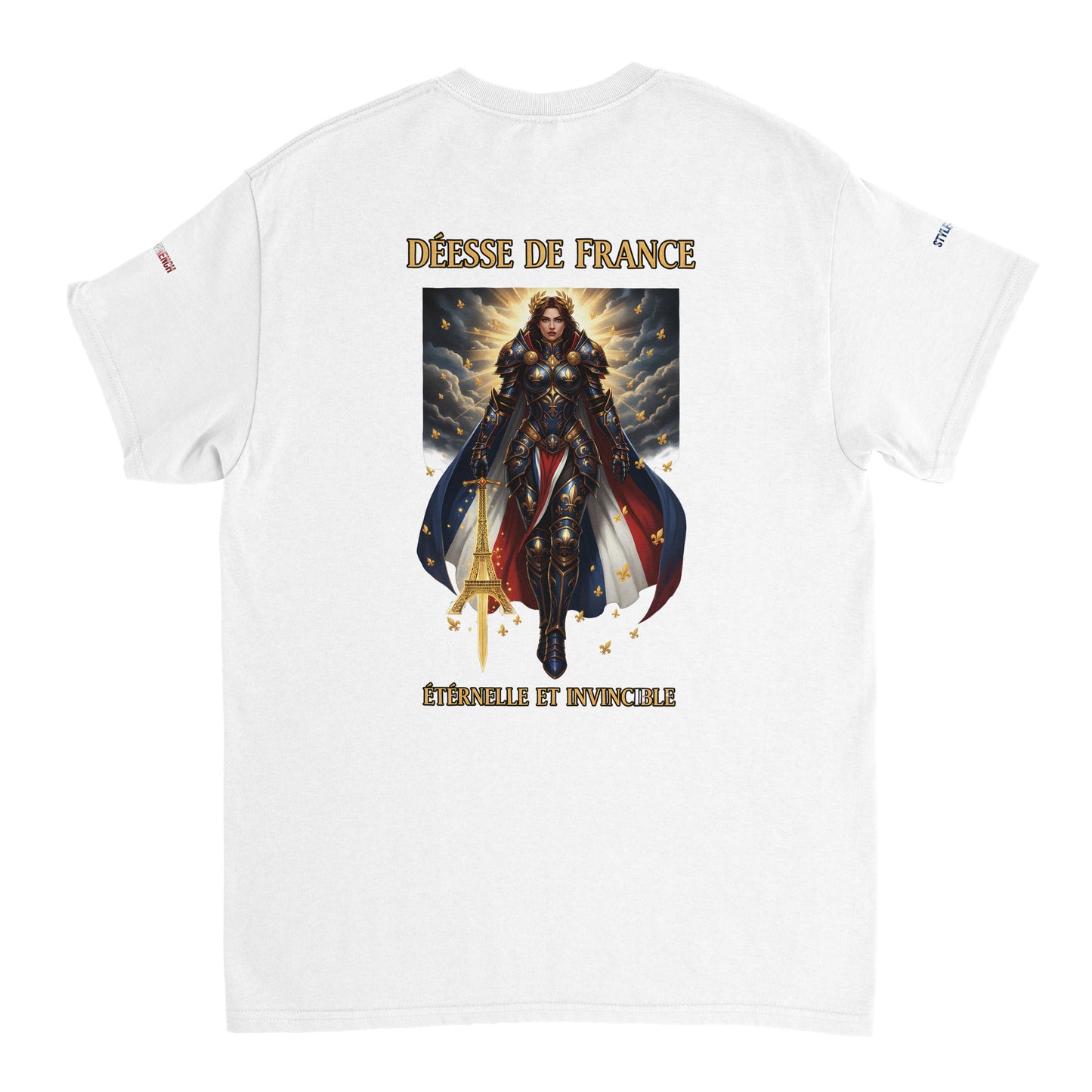 Women's Goddess of France Thick Crewneck T-Shirt | Gildan® 5000