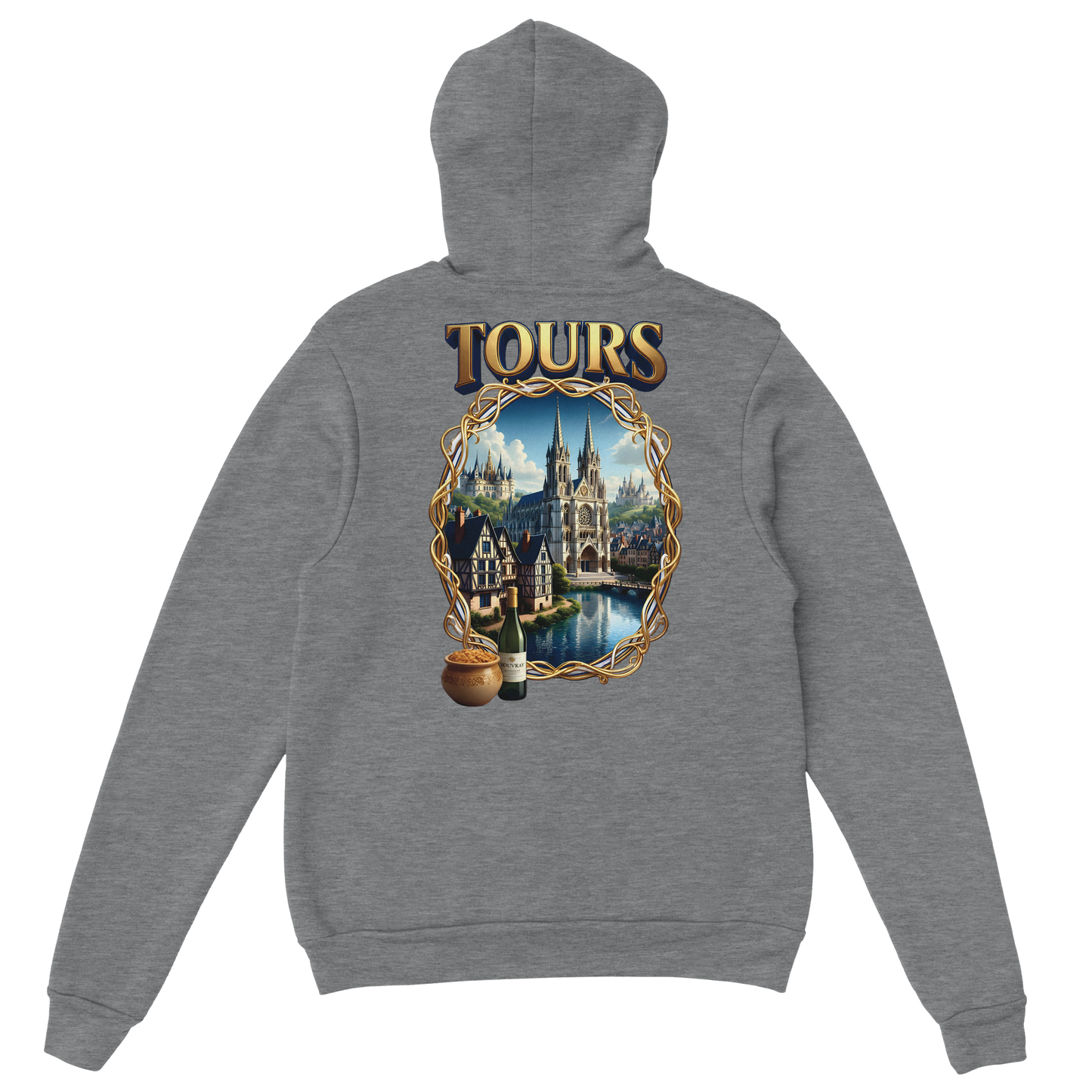 Unisex Tours city of France classic hoodie | Gildan® 18500