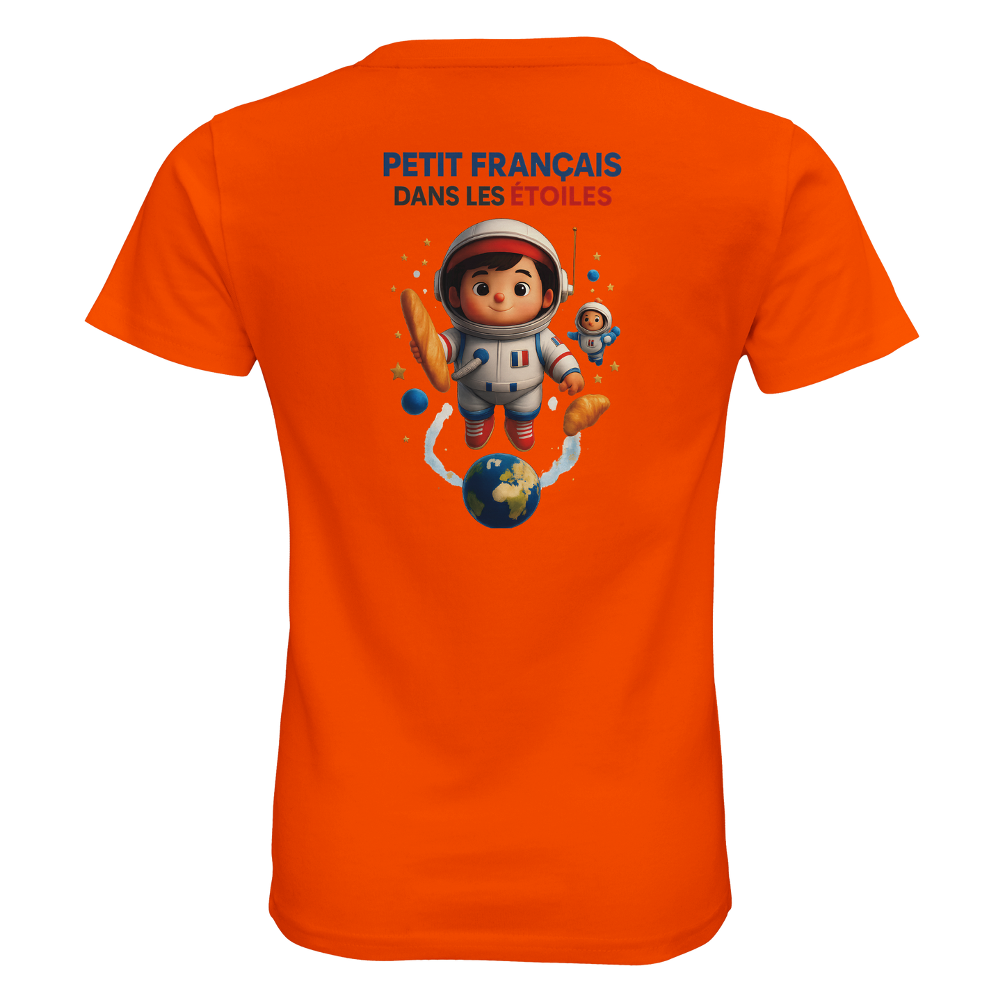 Jungen-Sweatshirt kleiner Franzose in den Sternen | SOL'S Columbia Kids 04239 recycelte Mischung