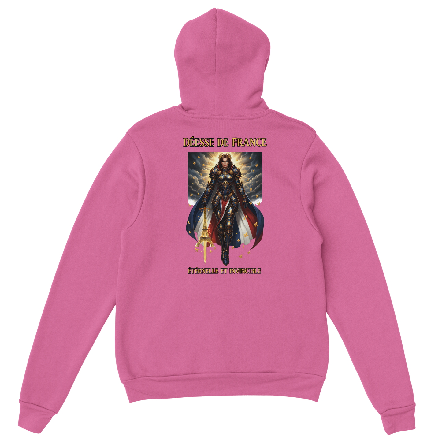 Damen-Kapuzenpullover „French Goddess“ im klassischen French-Stil | Gildan® 18500