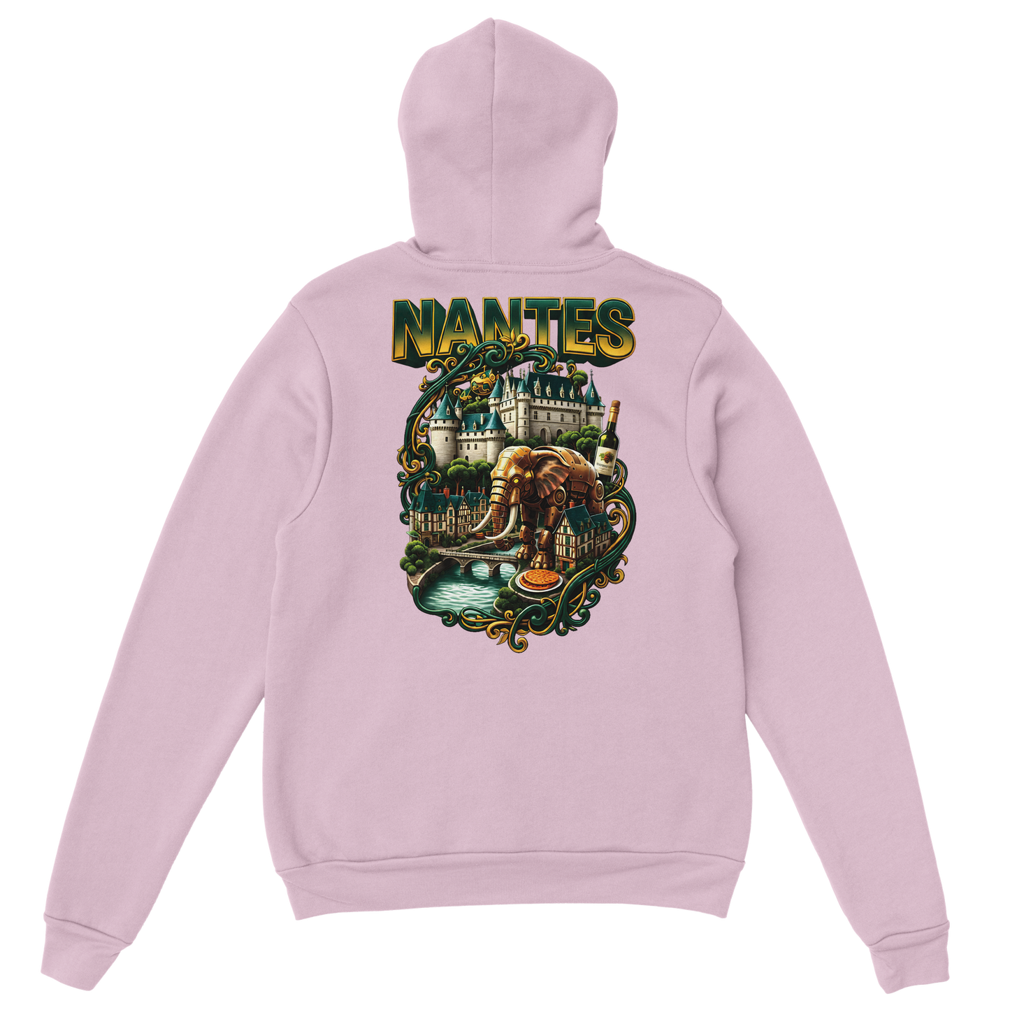 Unisex-Kapuzenpullover Nantes Stadt Frankreich klassisch | Gildan® 18500