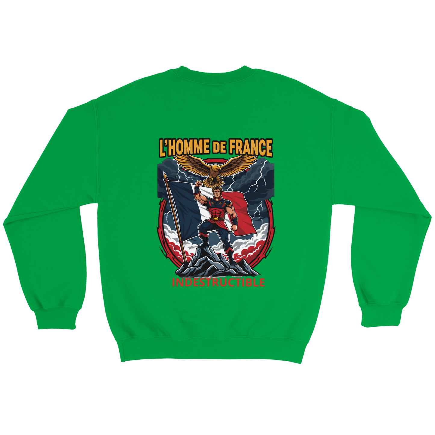 Men's French Classic Crewneck Sweatshirt | Gildan® 18000