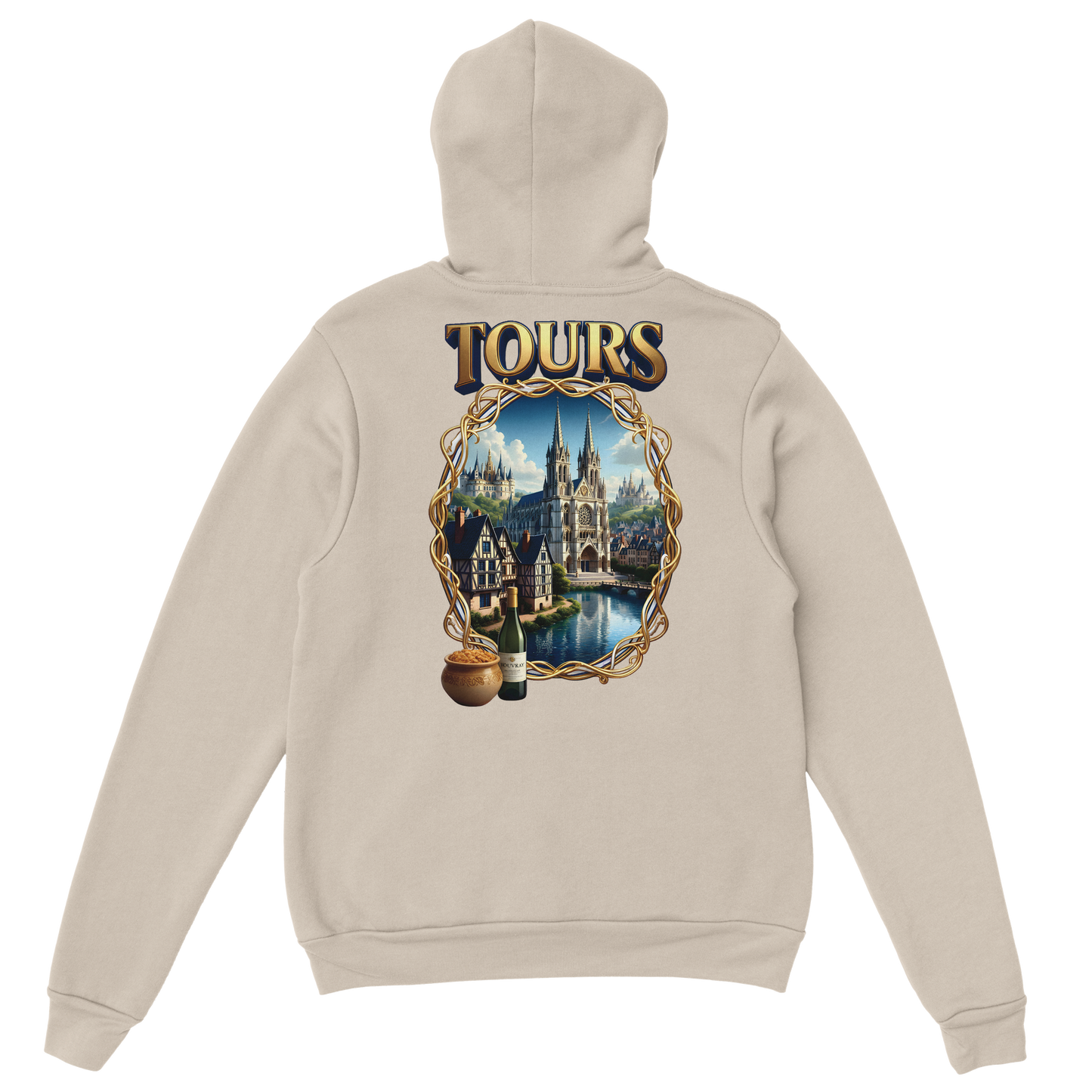 Unisex Tours city of France classic hoodie | Gildan® 18500