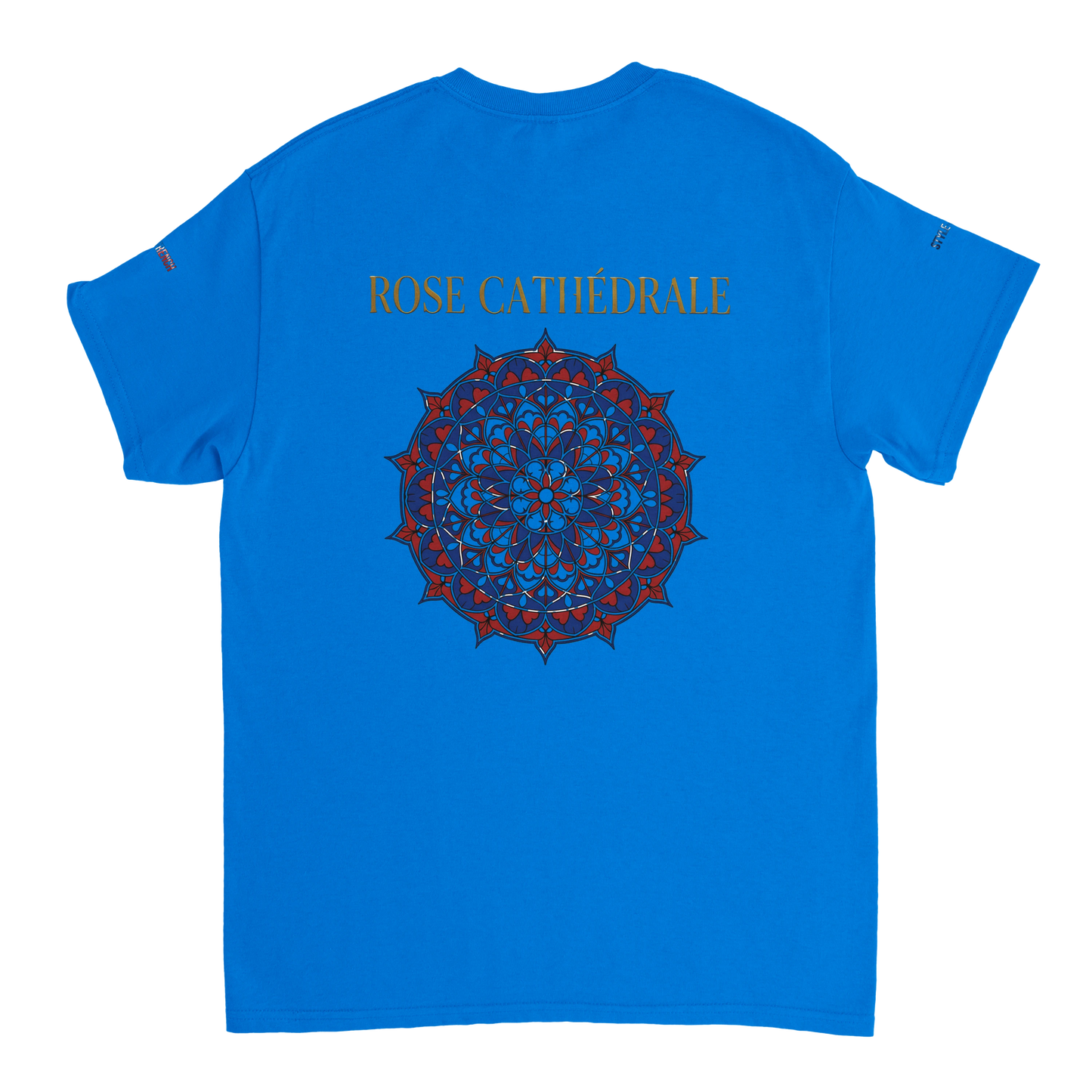 Damen T-Shirt, rosa, Kathedrale, dick, Rundhals | Gildan® 5000