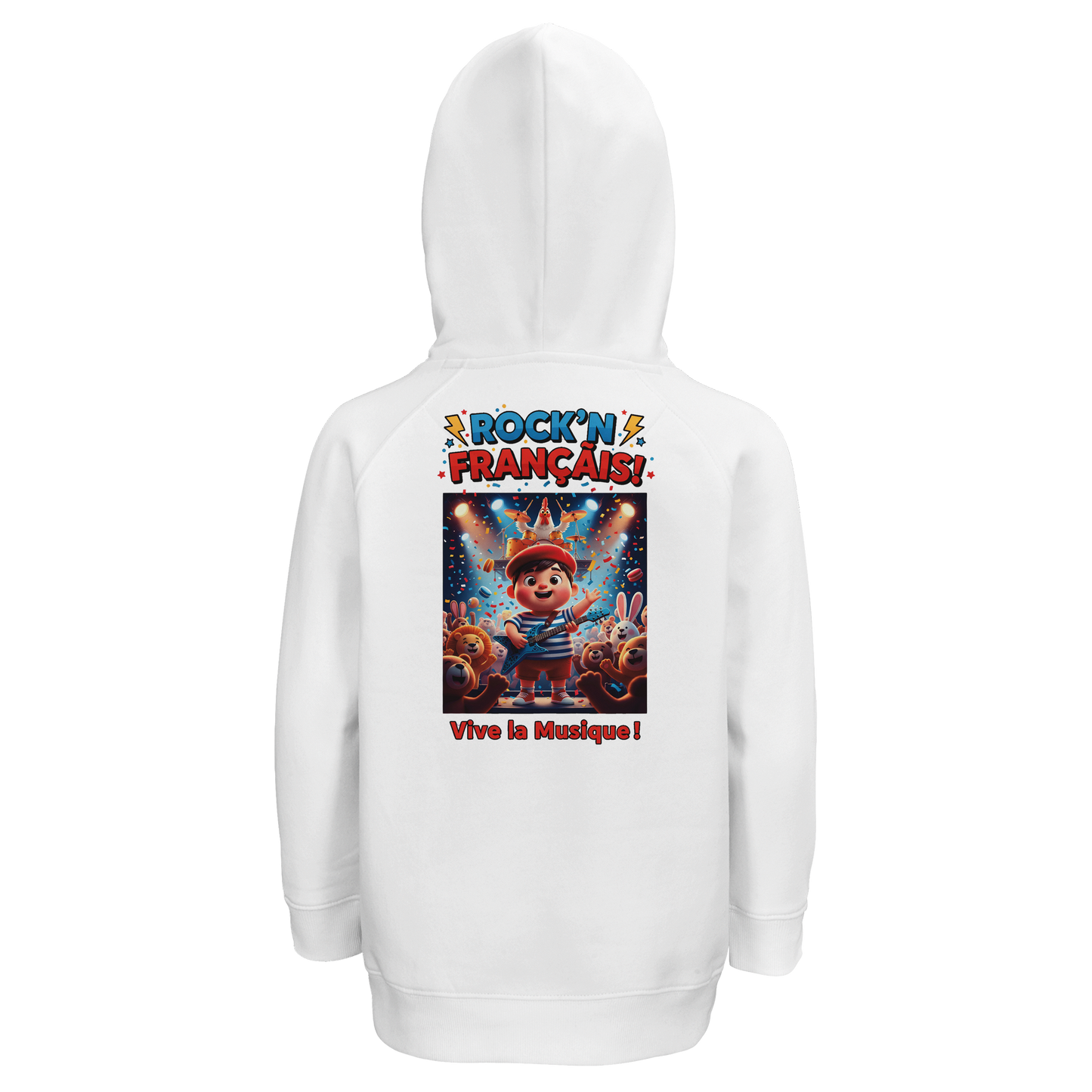 Hoodie für Jungen "rock'n français" bio | SOL'S Stellar Kids 03576