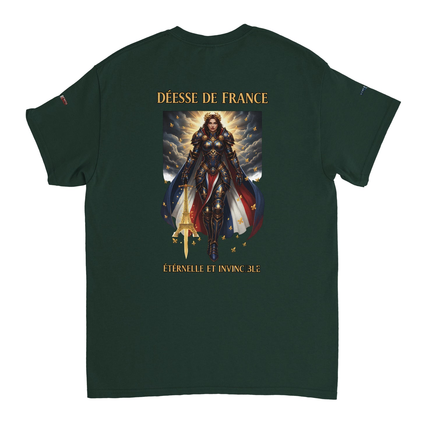 Women's Goddess of France Thick Crewneck T-Shirt | Gildan® 5000