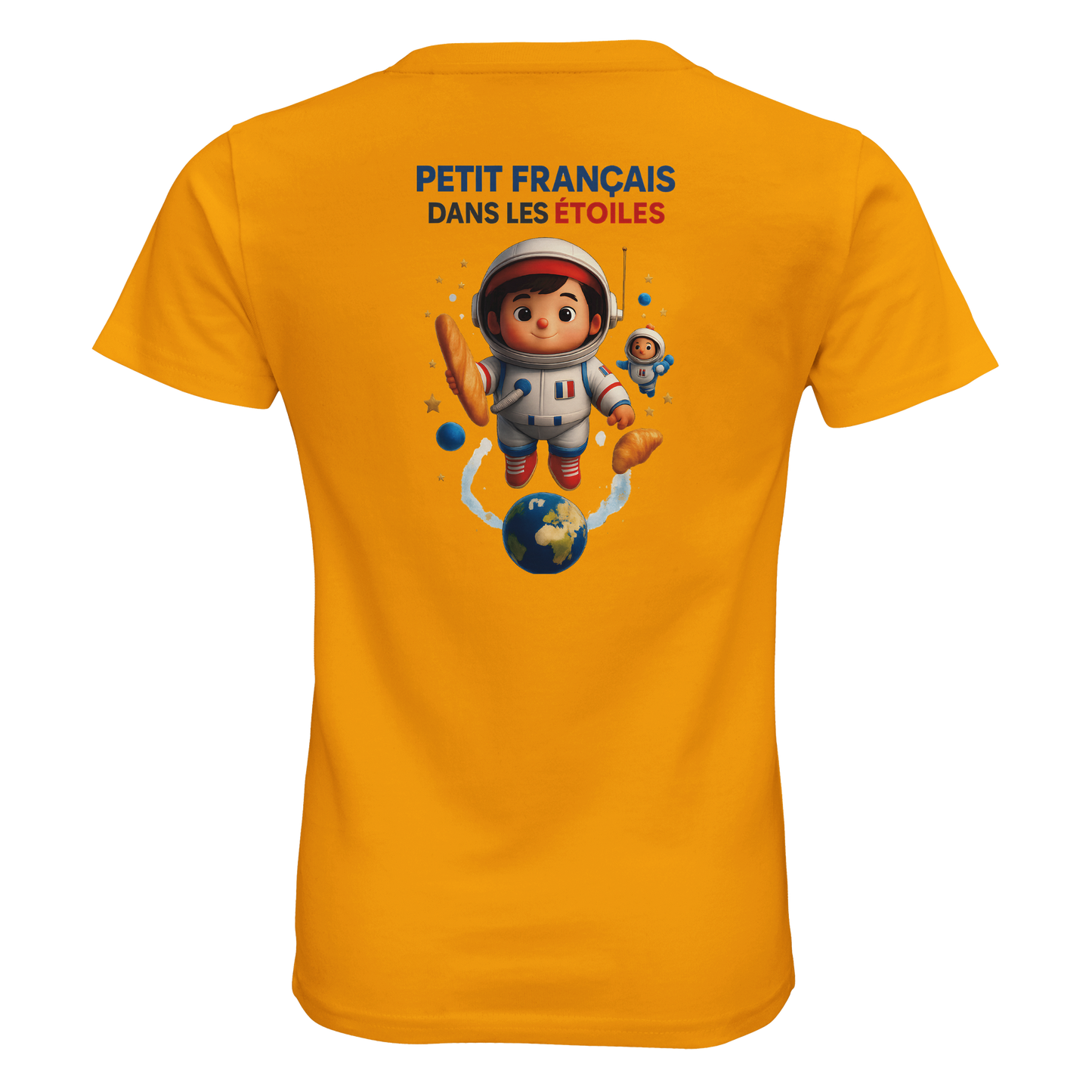 Jungen-Sweatshirt kleiner Franzose in den Sternen | SOL'S Columbia Kids 04239 recycelte Mischung