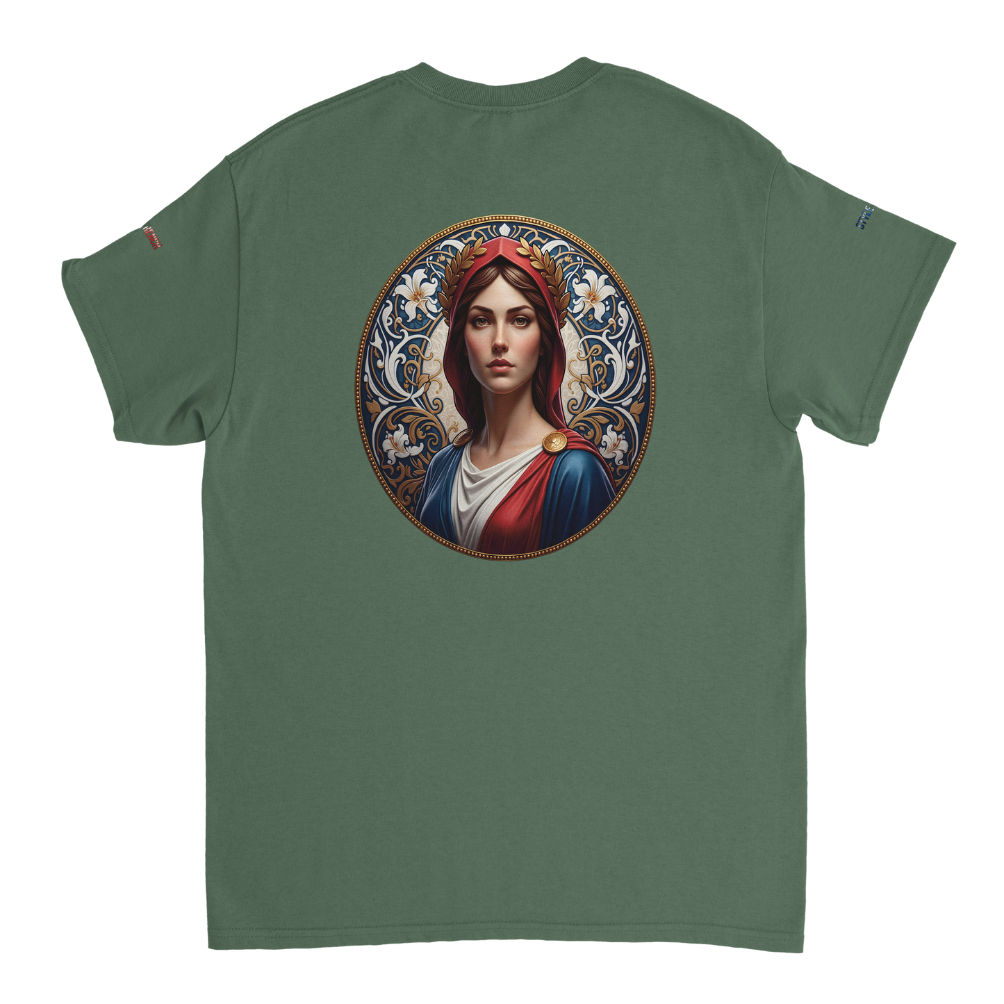 Damen T-Shirt Marianne dick, Rundhals | Gildan® 5000