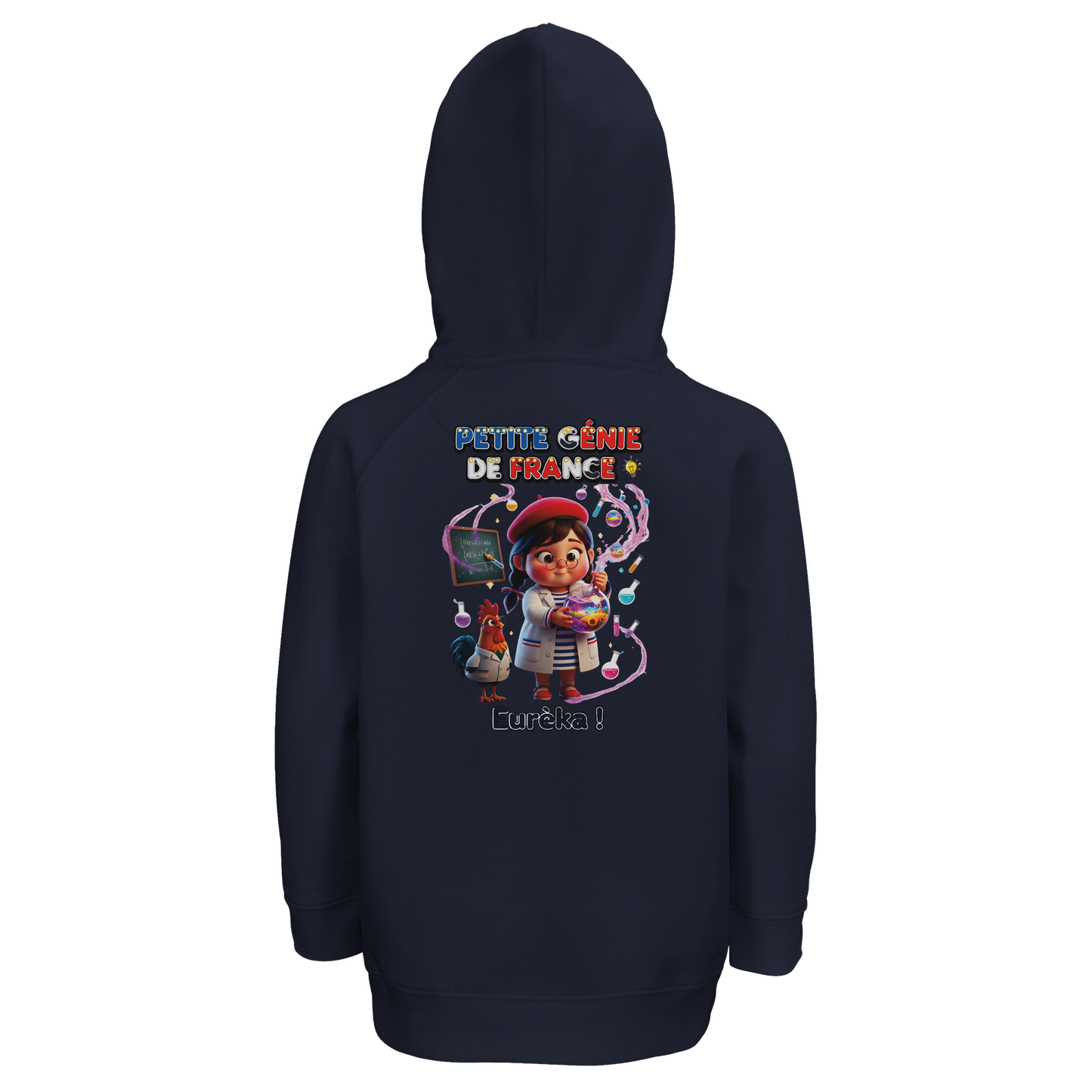 Mädchen-Kapuzenpullover "Kleines Genie aus Frankreich" Bio | SOL'S Stellar Kids 03576