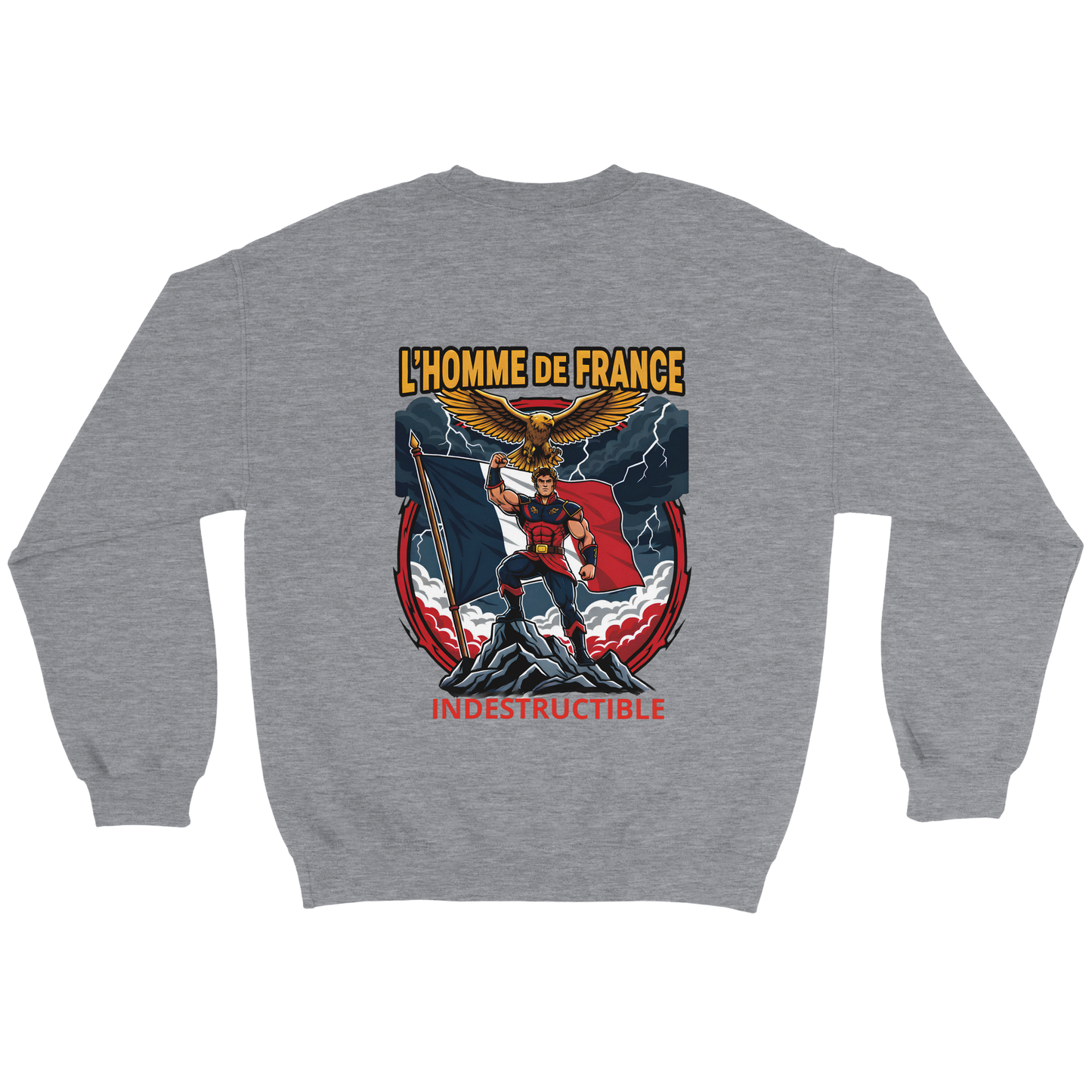 Men's French Classic Crewneck Sweatshirt | Gildan® 18000