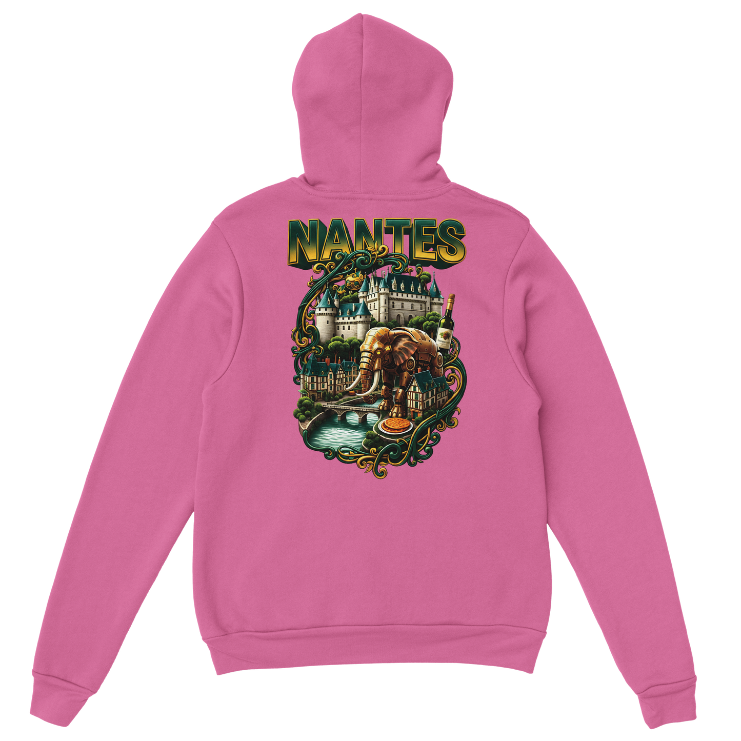 Unisex-Kapuzenpullover Nantes Stadt Frankreich klassisch | Gildan® 18500